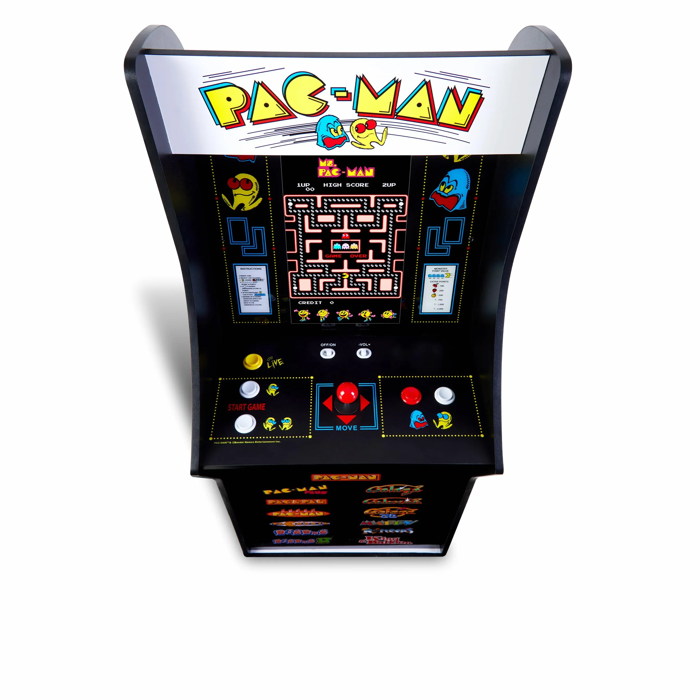 Arcade1Up PAC-MAN Classic SE Slim Edition Arcade Machine