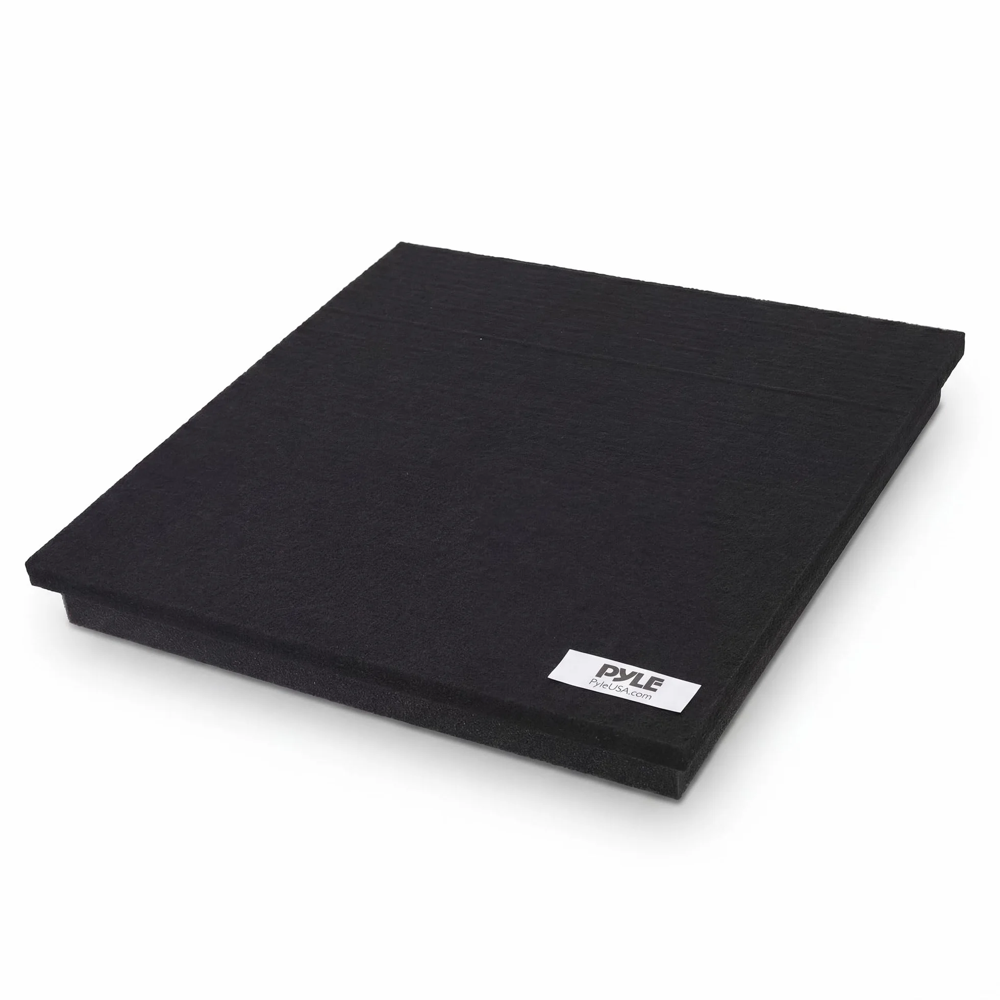 PYLE PSI15 akustyczna izolacja akustyczna tłumiąca wibracje podstawa głośnika, antracyt, 38 cm x 38 cm