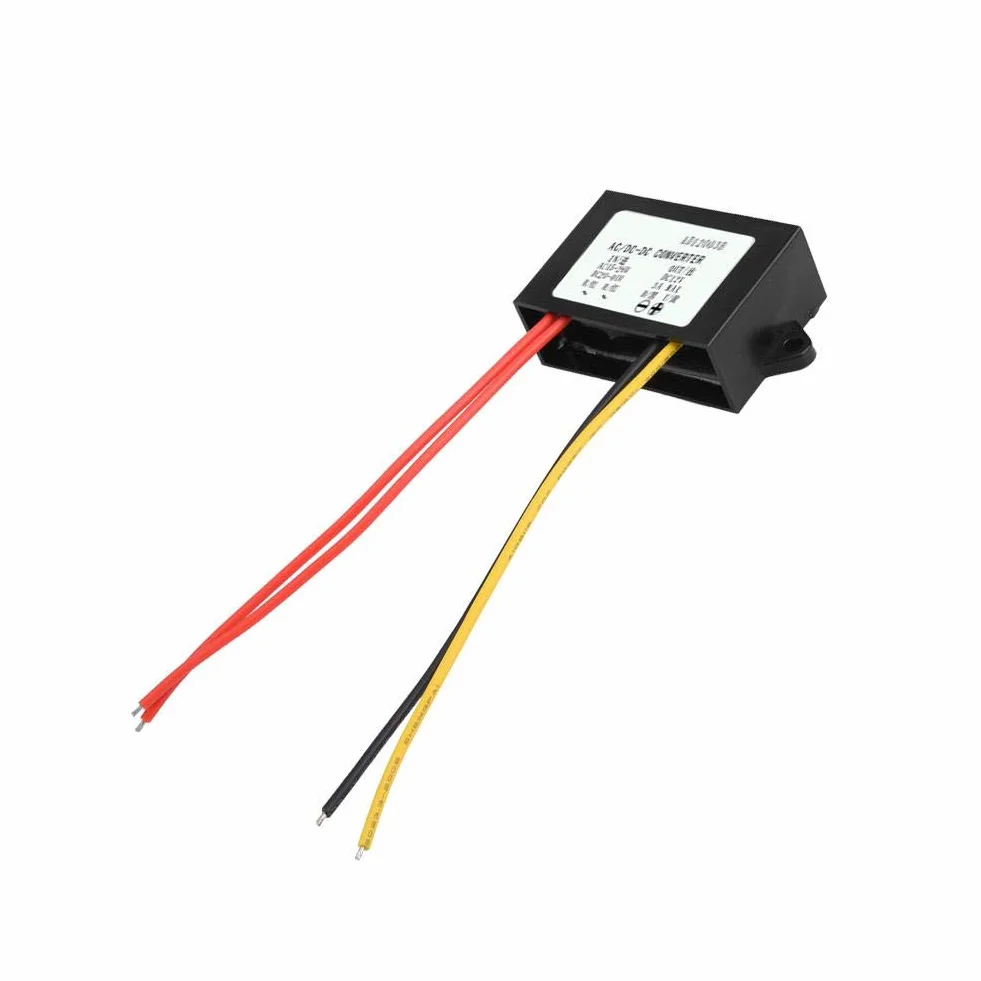 AC-DC Converter, AC 24 V do DC 12 V 3 A, prostownik obniżający, konwerter do samochodu, silnika audio, moduł Step Down z wyświetlaczem LED