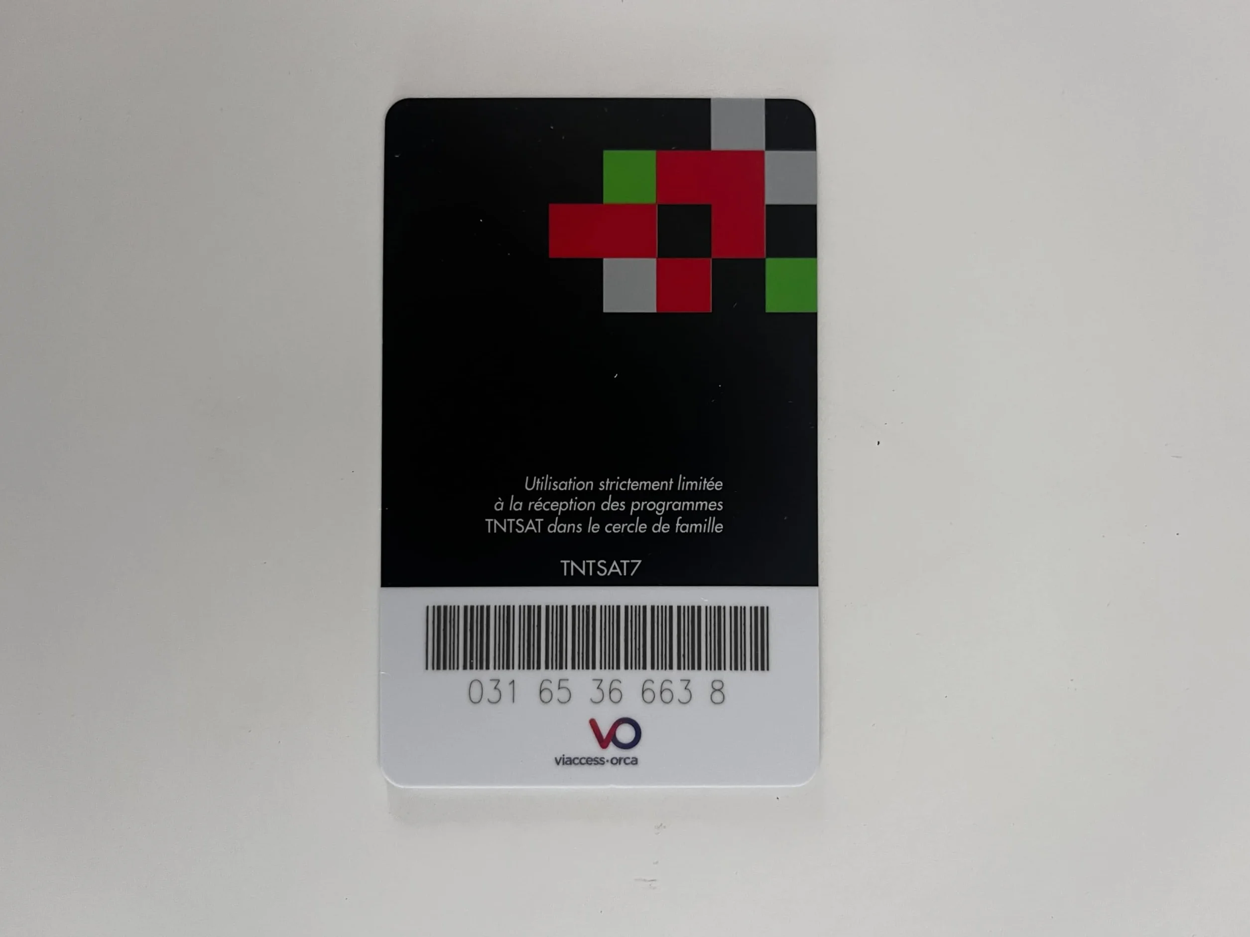 Oficjalna karta TNTSAT - dekoder satelitarny Astra 19.2 - ważność 4 lata