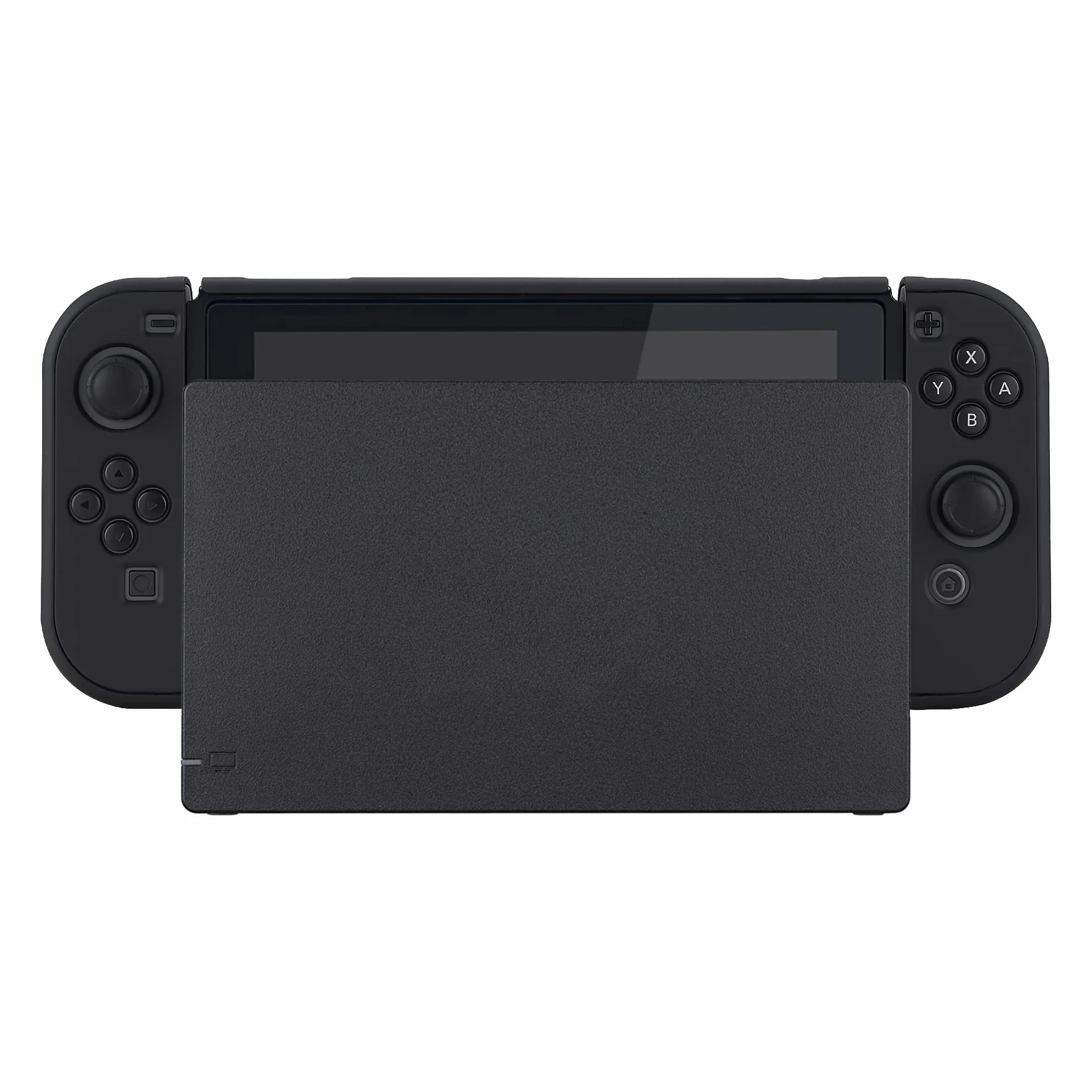 eXtremeRate PlayVital Etui Ochronny na Konsolę do Switch,NS Switch Joycon Odpinany Twardy Futerał Ochronny do Switch,Możliwość Dokowania Obudowa do Switch-Czarny