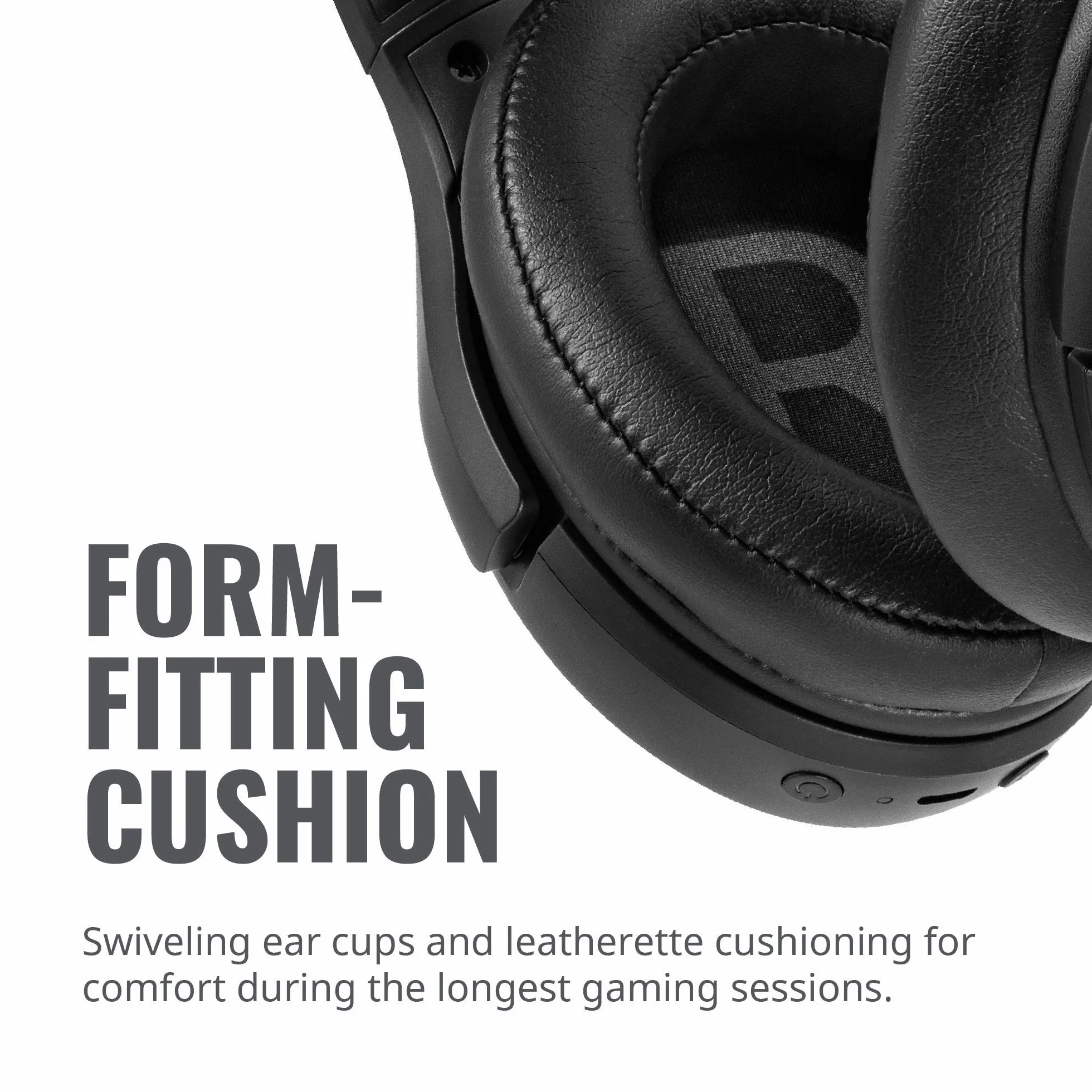 Cooler Master MH670 Wireless Gaming Headset with Virtual 7.1 Surround Sound - PC & Console Compatible with 50mm Neodymium Audio Drivers, Ultra-Clear Boom Mic and Portable Frame - USB Type A/C / 3.5mm