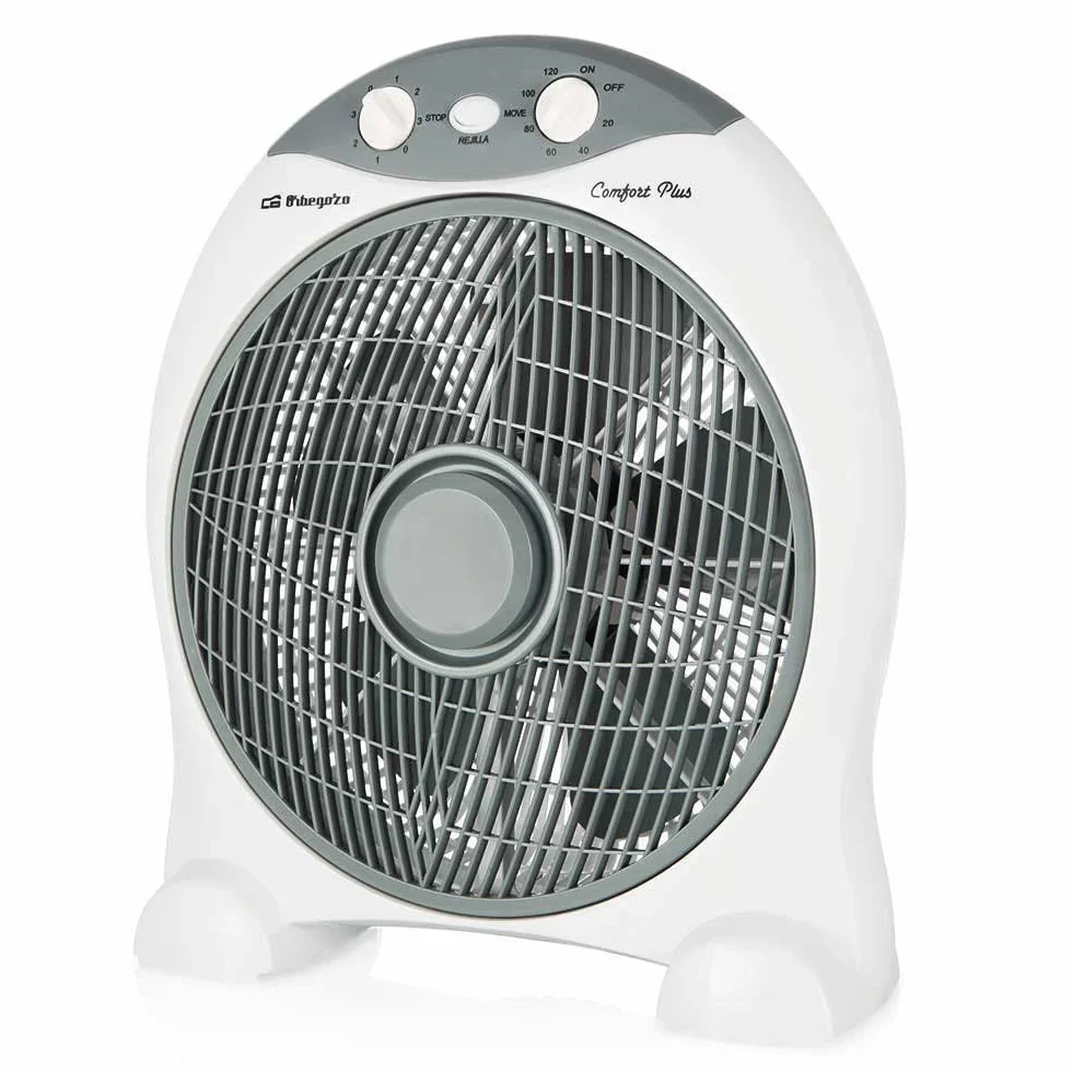 Orbegozo BF 1030 wentylator z 5 łopatkami, 3 prędkości, timer, ochrona przed przewróceniem, 45 W