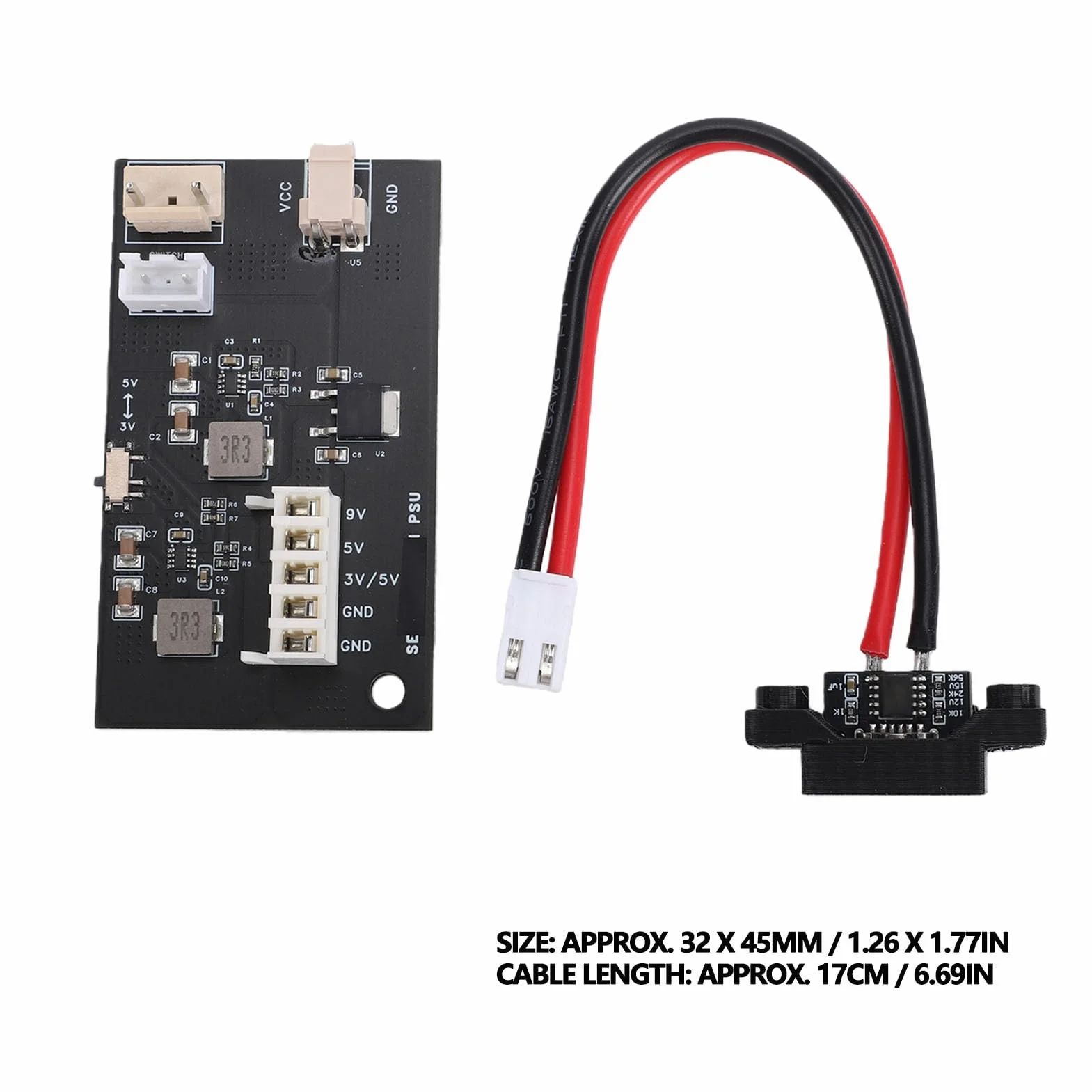 Płytka Zasilająca 12V/3A USB-C Dream PSU do Akcesoriów Dreamcast, Zasilacz Zapasowy, Kompatybilny z GDEMU/USB-GDRom