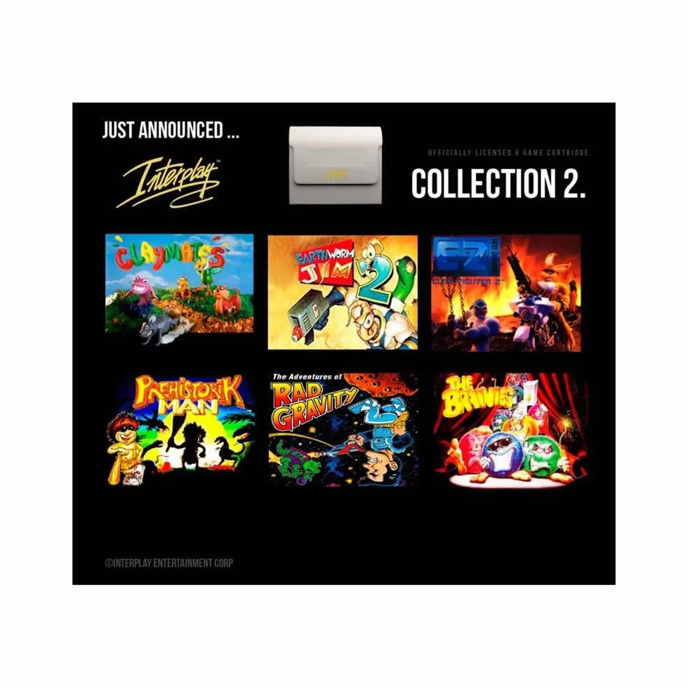 Blaze Evercade - Interplay Cartridge 2