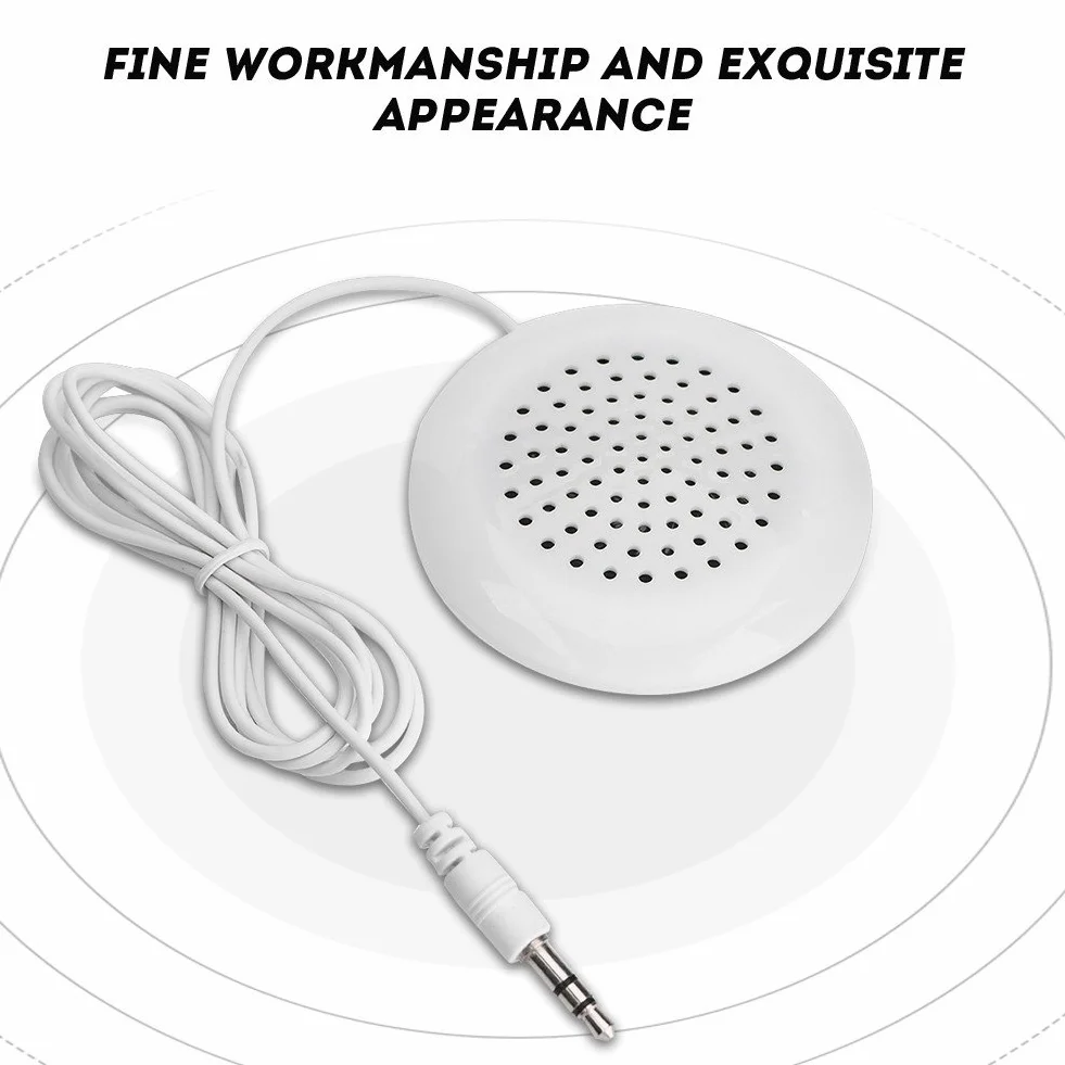 Nowy DIY Mini Stereo Głośnik Poduszkowy do MP3 Telefon Przenośny CD