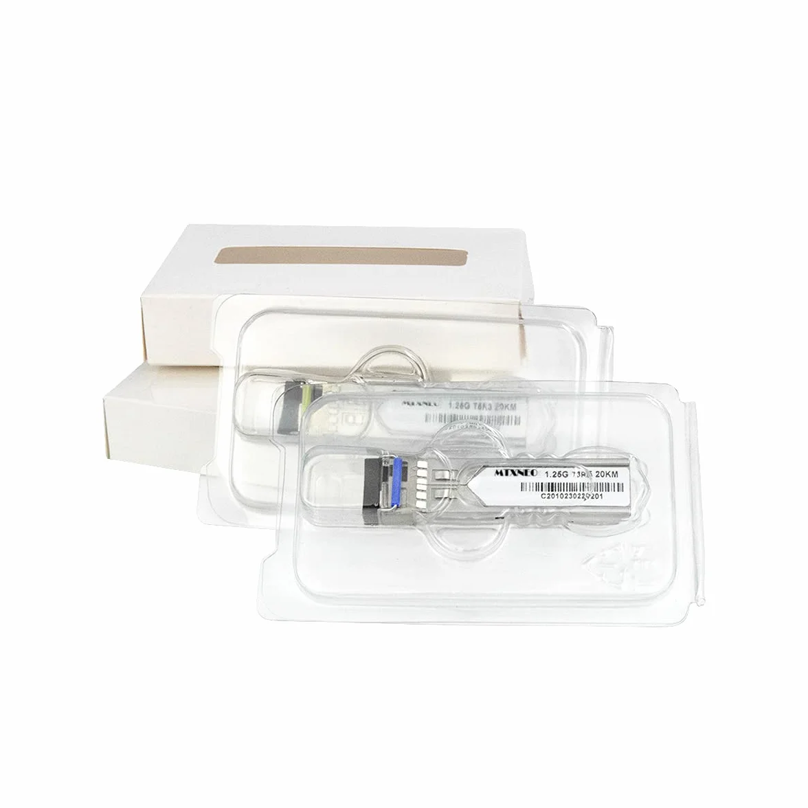 Jedna para modułów SFP 1.25G Bidi Single Fibre Transceiver 1310 nm/1550 nm SMF złącze LC do 20 km do otwartych przełączników