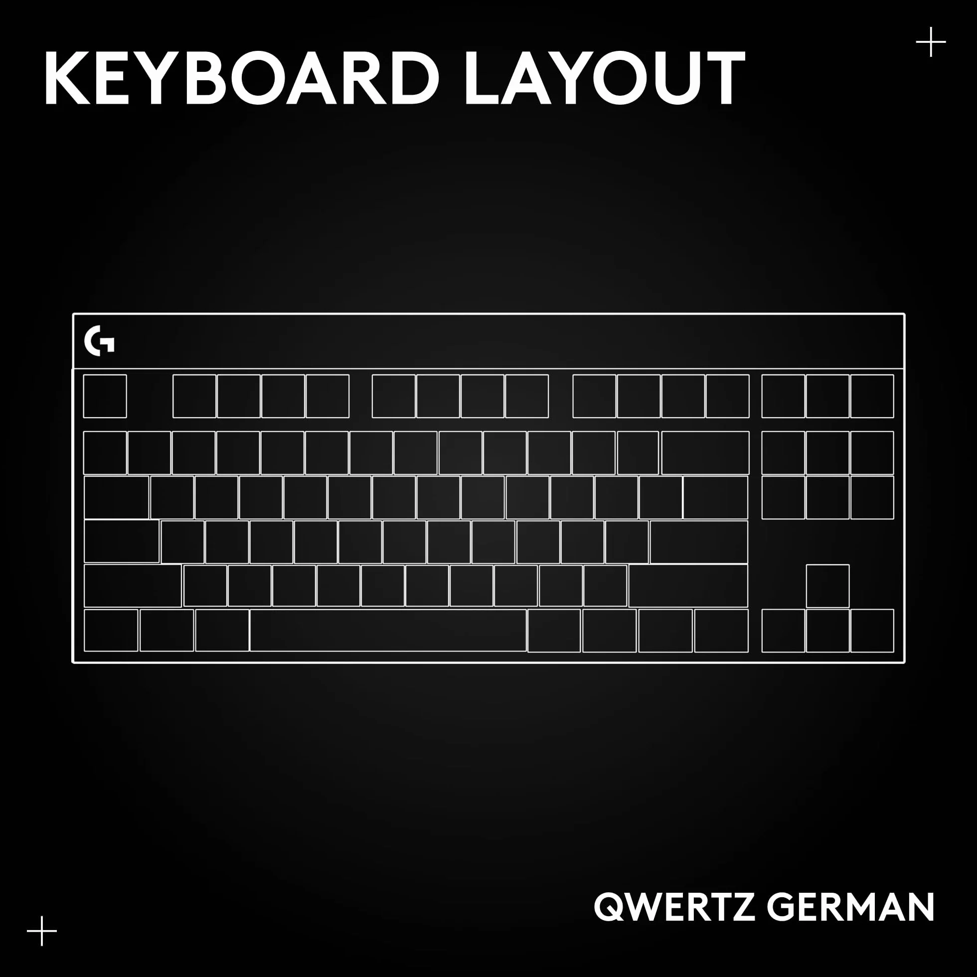 Logitech G G413 SE pełnowymiarowa, podświetlana klawiatura mechaniczna, QWERTZ układ niemiecki, Tactile - Czarny