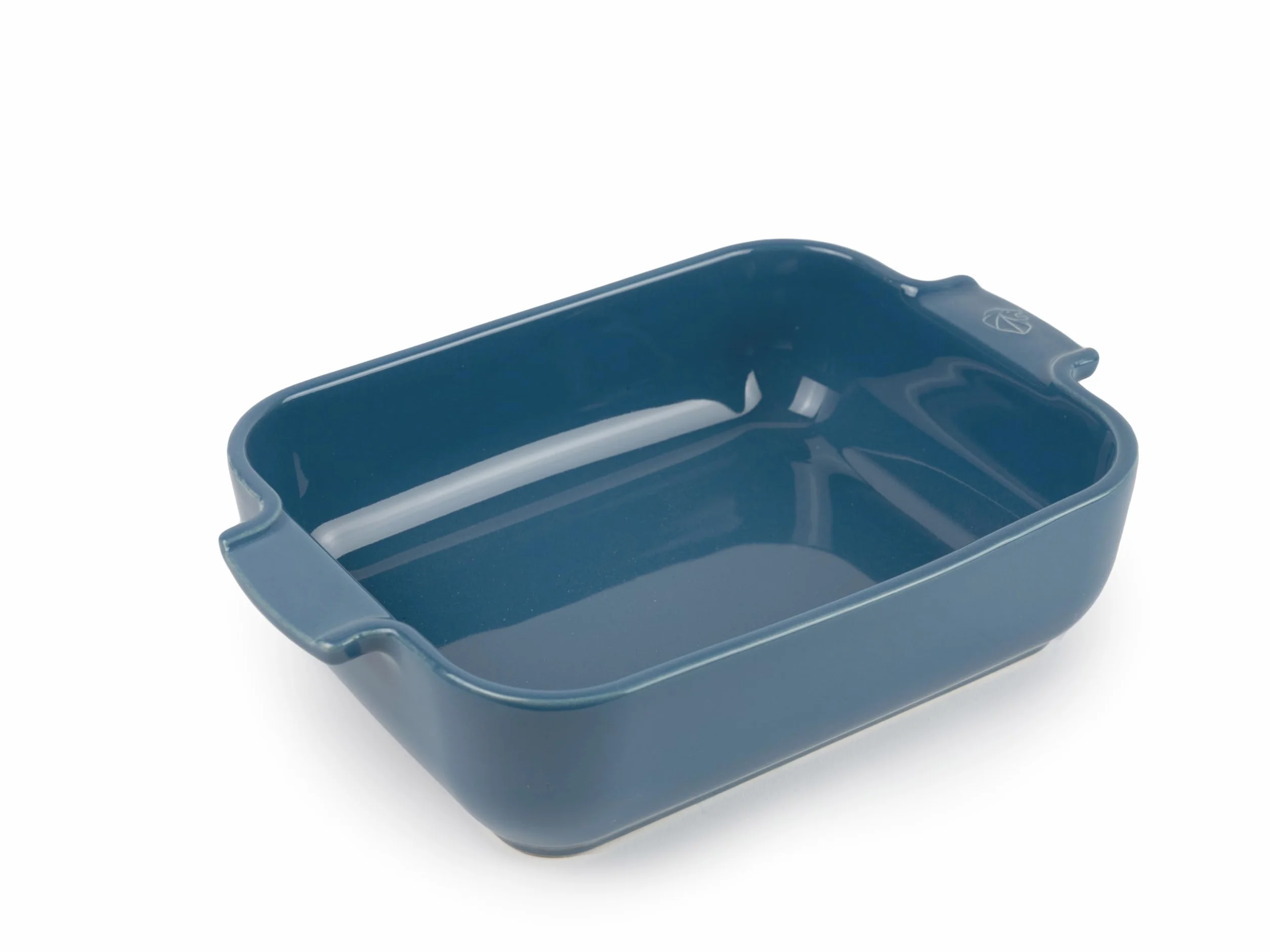 PEUGEOT Prostokątne ceramiczne naczynie do pieczenia - 25 cm (łącznie z uchwytami) x 15,5 cm x 5,5 cm - pojemność: 1,4 l - 2-3 porcje - 10 lat - wyprodukowano we Francji - kolor