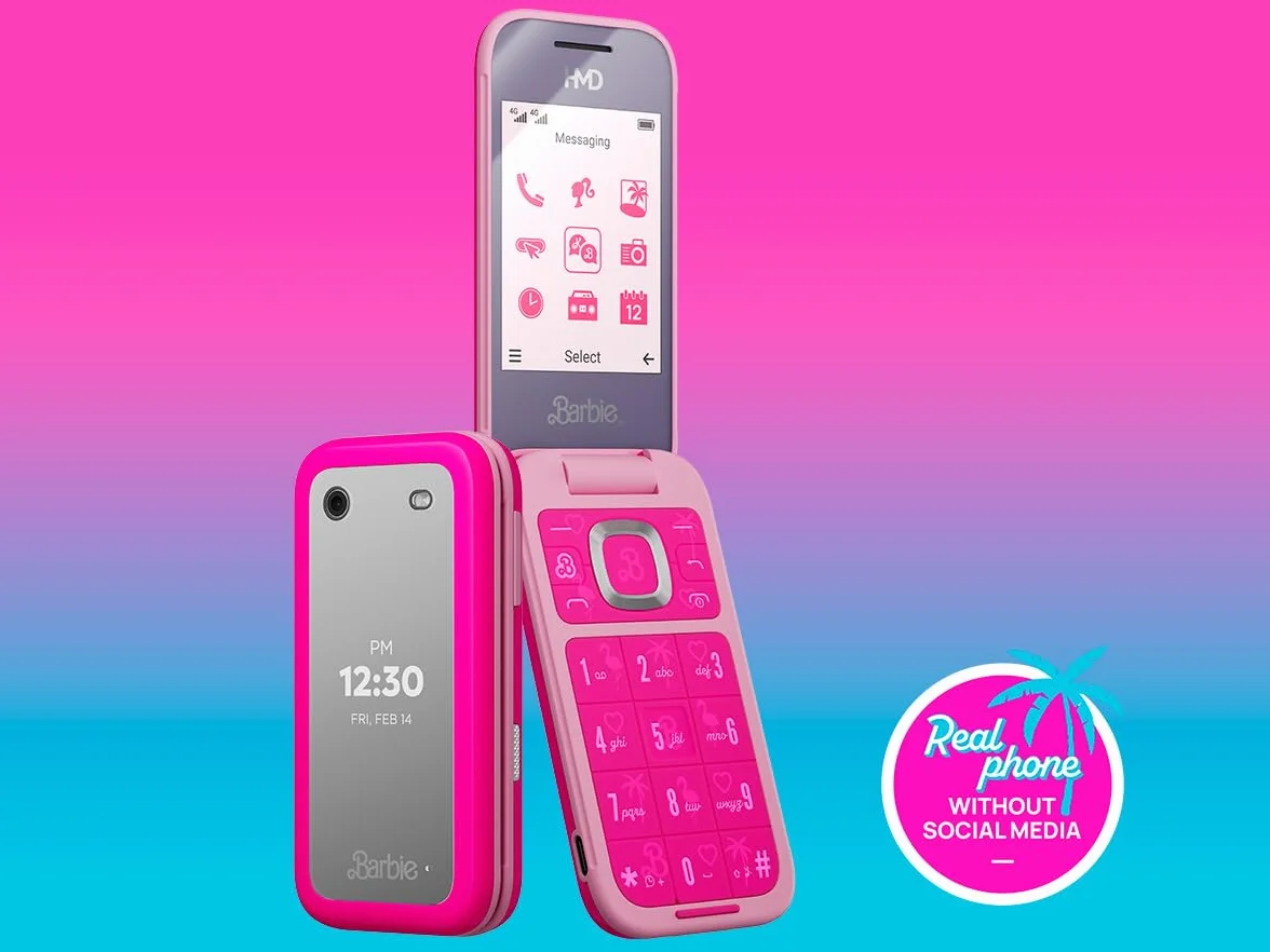 HMD Barbie Phone 64GB DS 4G różowy