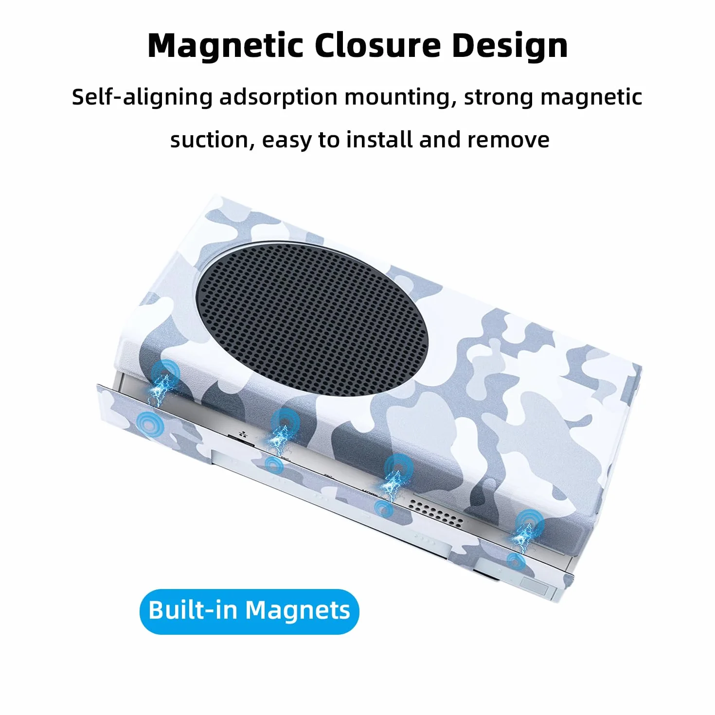 Mcbazel Magnetyczne etui Smart Wraps etui ochronne osłona osłona Case do Xbox Series S
