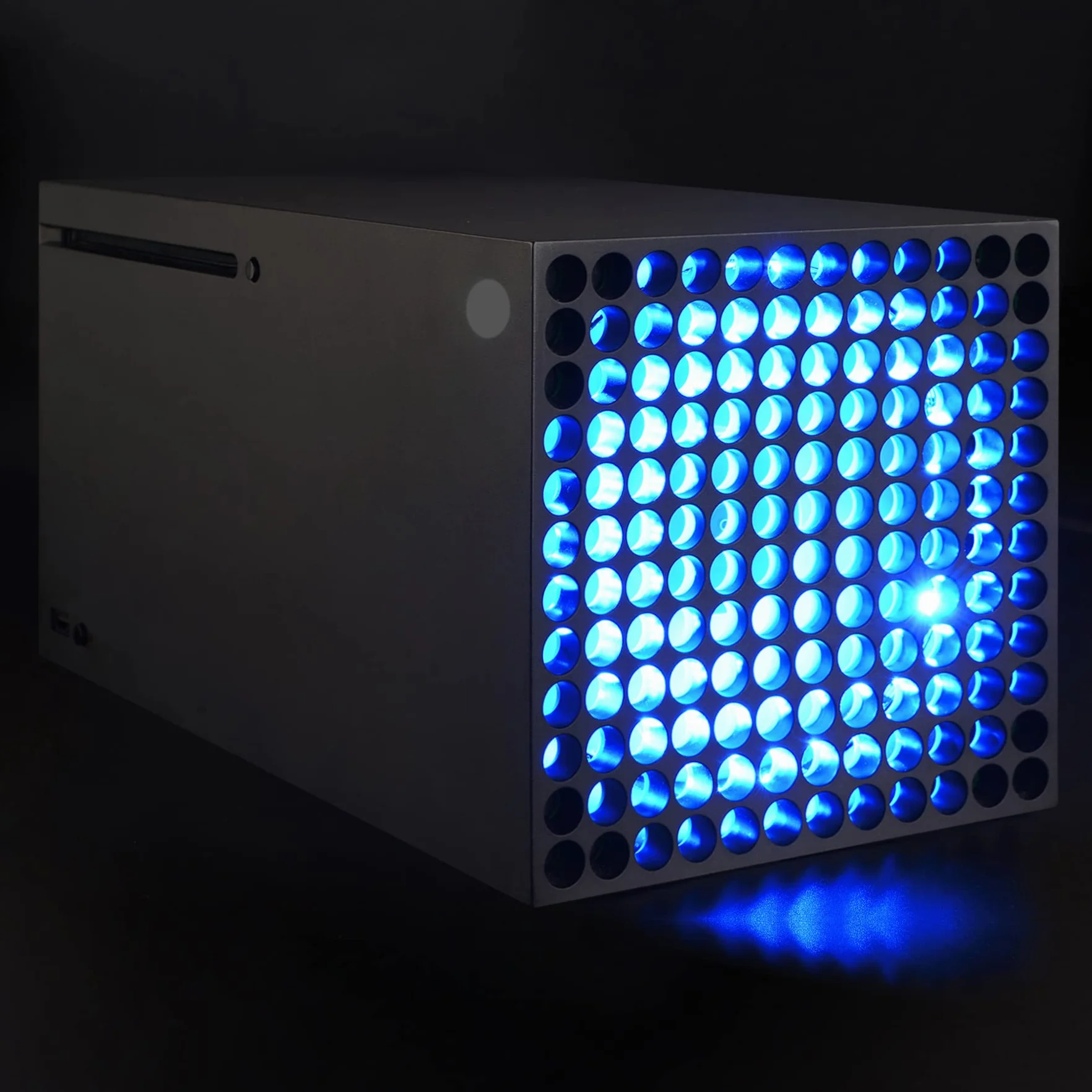 eXtremeRate PlayVital RGB LED Kit do Xbox Series X, 7 Kolorów 29 Efektów, Elastyczne Taśmy Świetlne Zestaw z IR Remote