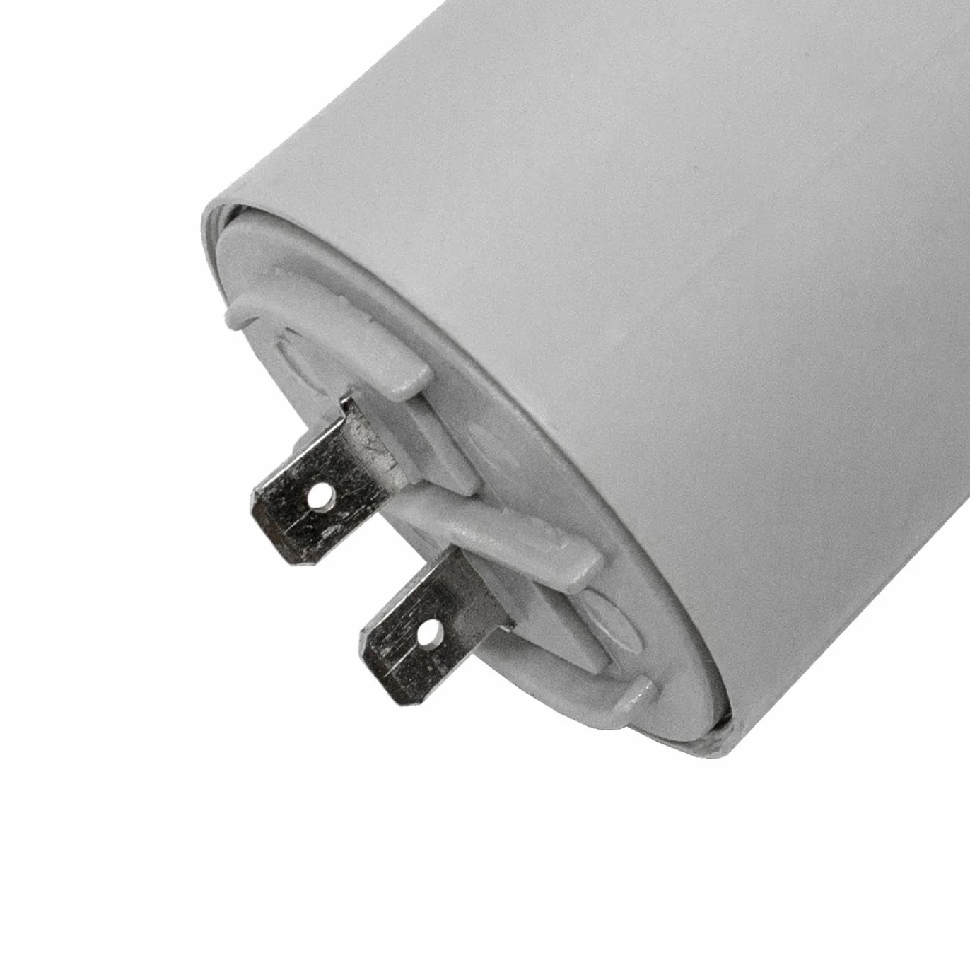 Kondensator rozruchowy Lumonic 416.10.97 A [wraz z wtyczka 6,3x0,8mm] | kondensator silnikowy 25µF 400V 45x70mm I kondensator w izolowanej obudowie z