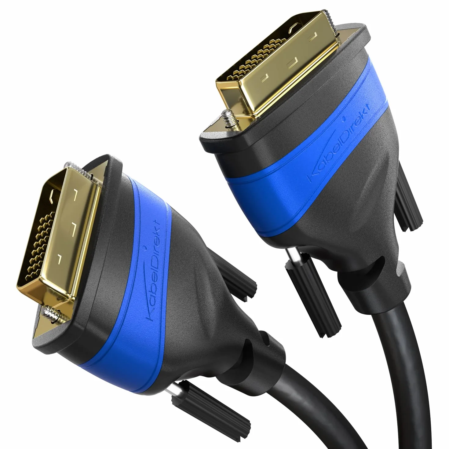 KabelDirekt – Przewód DUAL LINK DVI 3m (DVI-D 24+1, 1080p Full HD 3D) – TOP Series