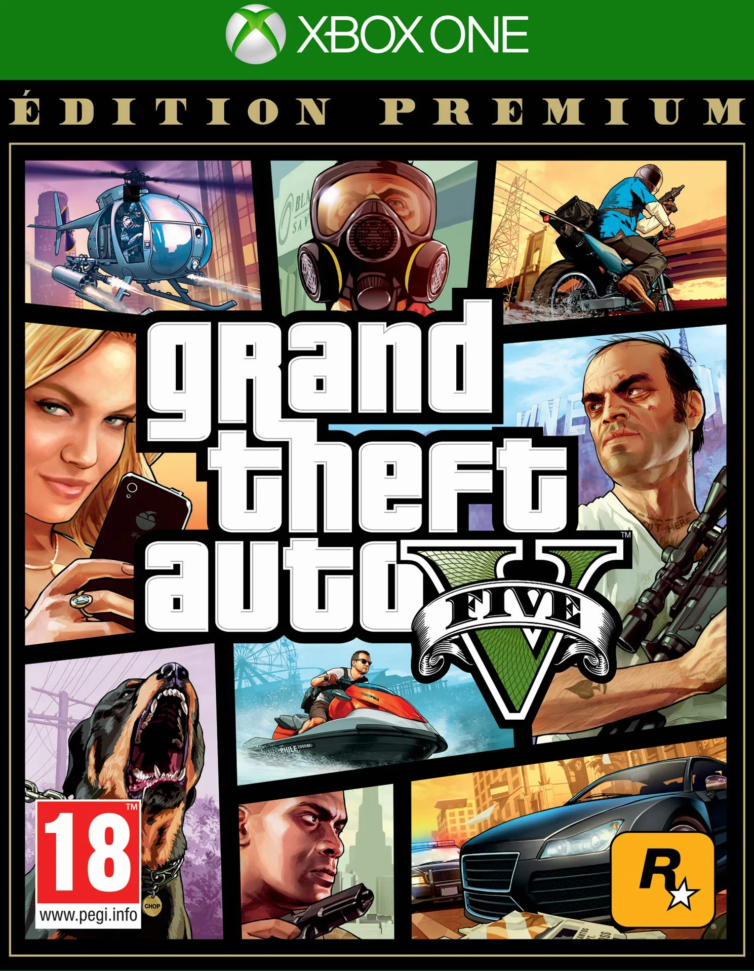 GTA V - Edition Premium [francuski import]