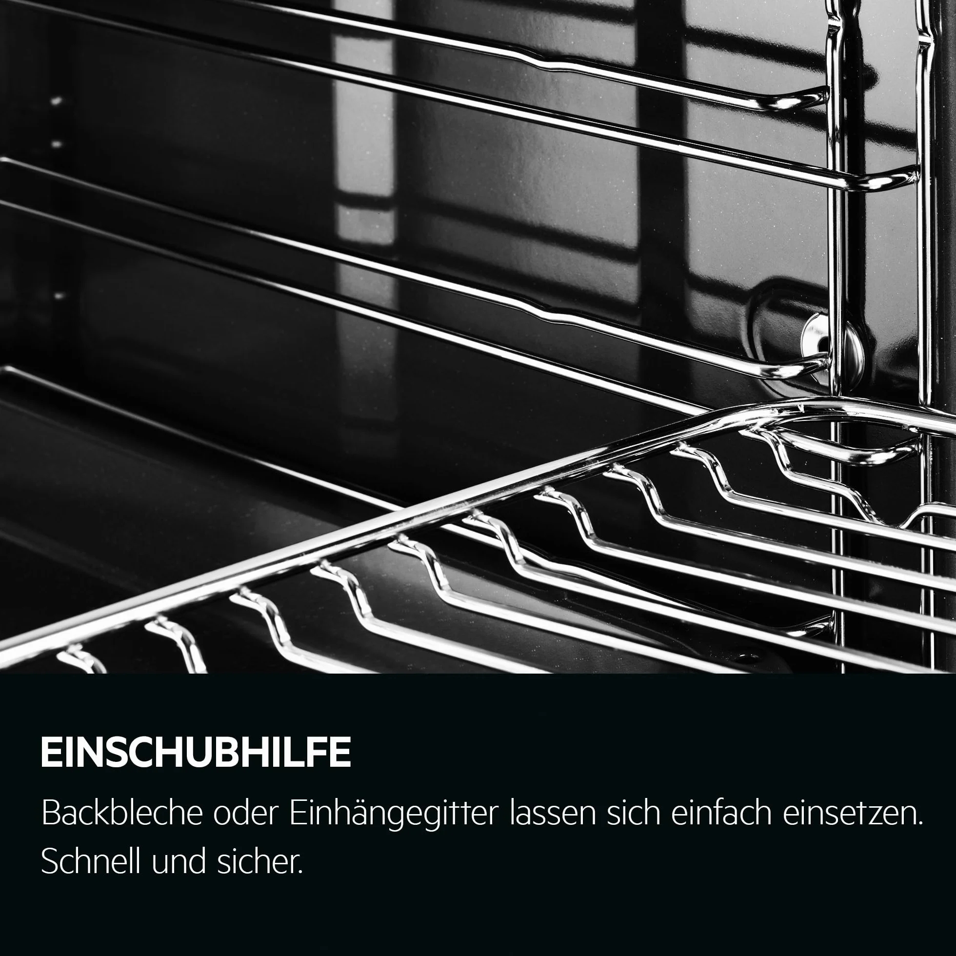 AEG Piec do zabudowy WiFi – seria 6 wyświetlacz dotykowy LED – Made in Germany – samooczyszczanie – czujnik temperatury rdzenia: do dokładnego gotowania – AirFry – 45 programów automatycznych – czarny