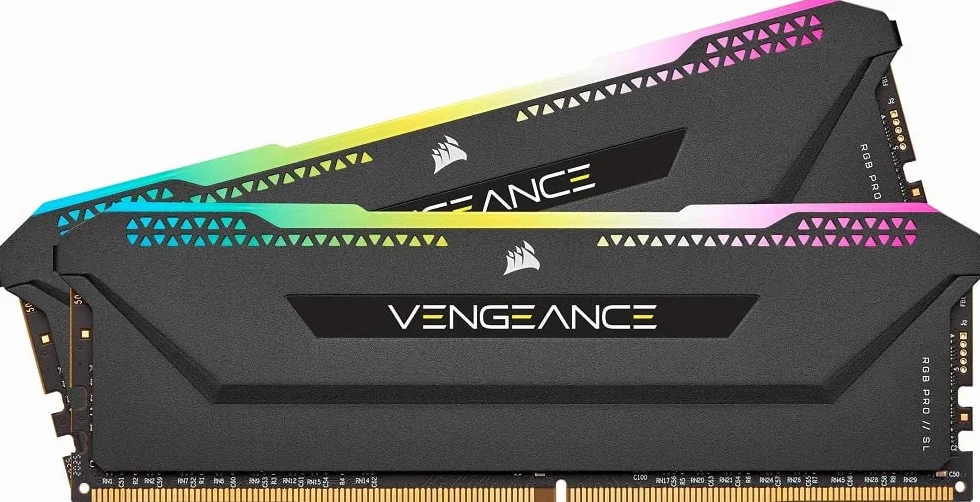 Corsair VENGEANCE RGB PRO SL 16GB (2x8GB) DDR4 do 3200MHz (PC4-25600) CL16 1.35V Optimized for AMD Ryzen - Black