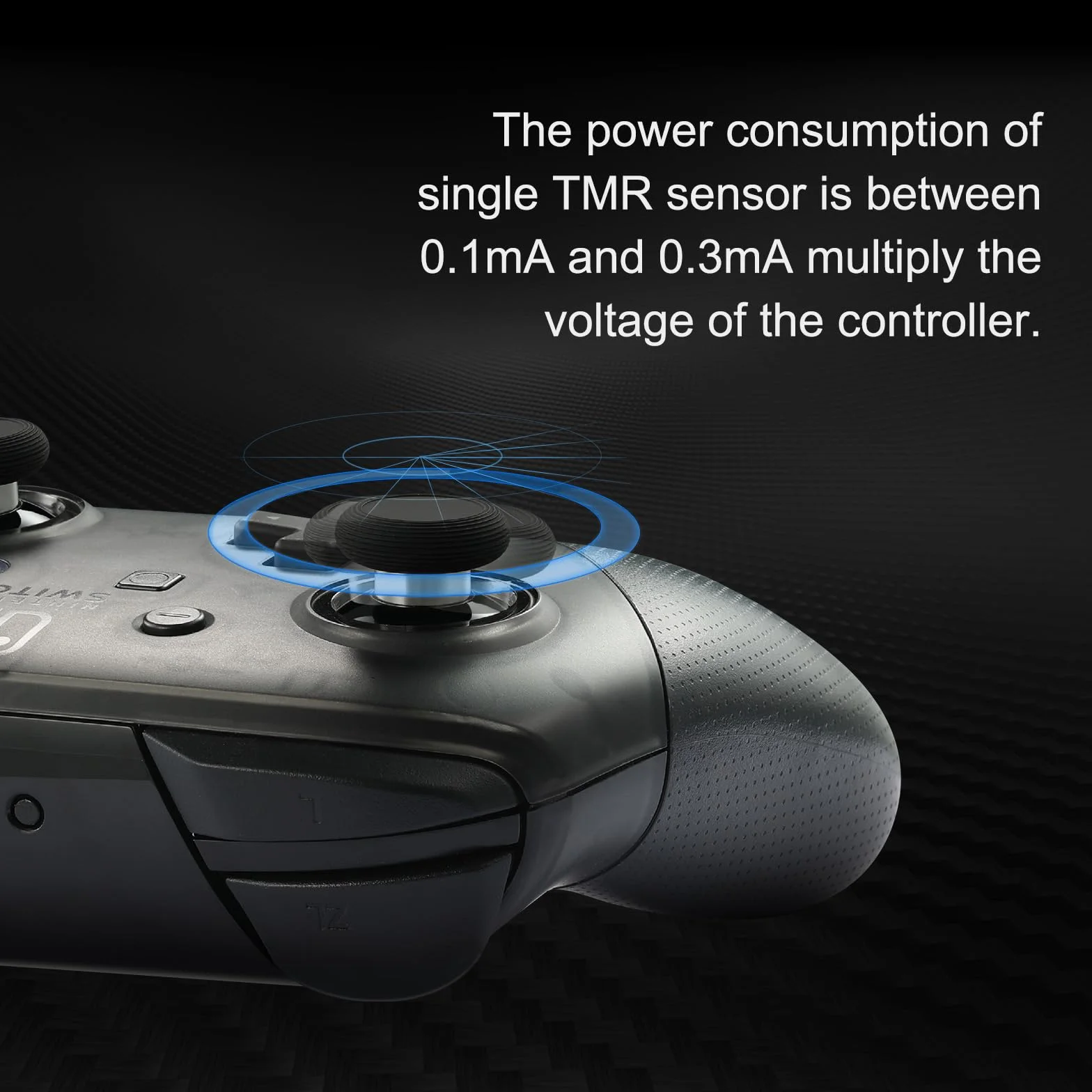 AKNES GuliKit TMR Elektromagnetyczne Joysticki do Kontrolera Xbox Series X/S, Akcesoria do wymiany drążków do Kontrolera Xbox Series X/S, Nasadki na kciuki w zestawie