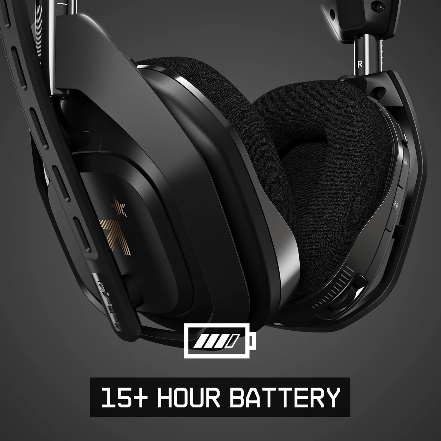ASTRO Gaming A50 Bezprzewodowy zestaw słuchawkowy + stacja bazowa do ładowania, kontrola równowagi głosu i gry, łączność bezprzewodowa 2,4 GHz, zasięg 15m, Xbox Series X|S, Xbox One, PC i Mac - Czarny