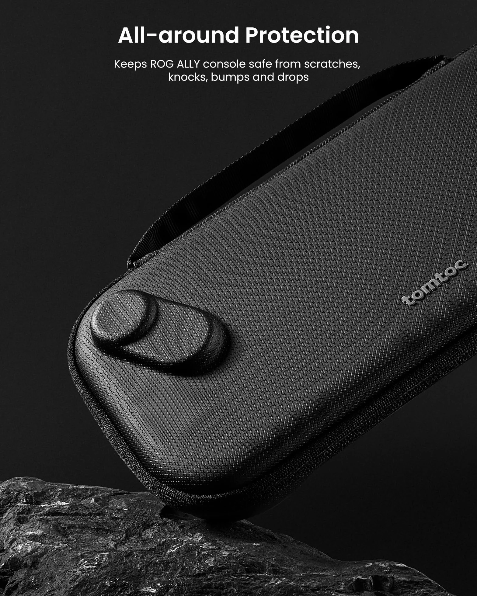 Tomtoc Etui kompatybilne z ASUS ROG Ally/ROG Ally X, smukłe etui ochronne, twarda torba podróżna