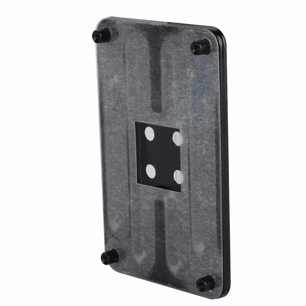 DeWin Płyta tylna AM4, płyta tylna AM4 CPU Heatsink Stojak Backplane Backplate Arkusz Trwała Żelazna Płyta dla AM4