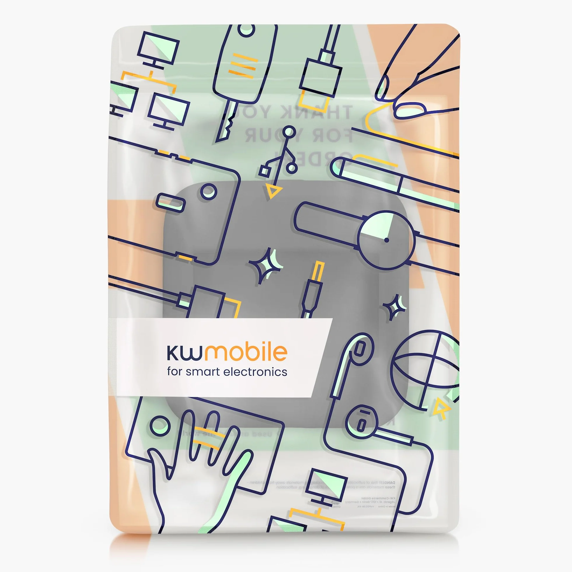 kwmobile etui kompatybilne z NETGEAR Nighthawk M6 Pro / M6 - silikonnego etui na router ochronne w kolorze czarnym