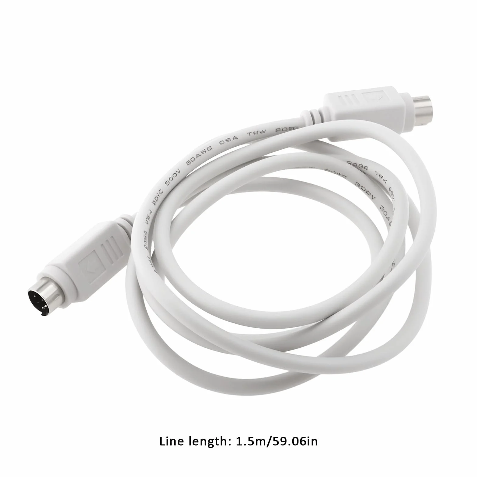 The Lord of the Tools 6-pinowy kabel joysticka DIN 1,5 m, kompatybilny ze zintegrowanym systemem lotu Saitek X52 Pro