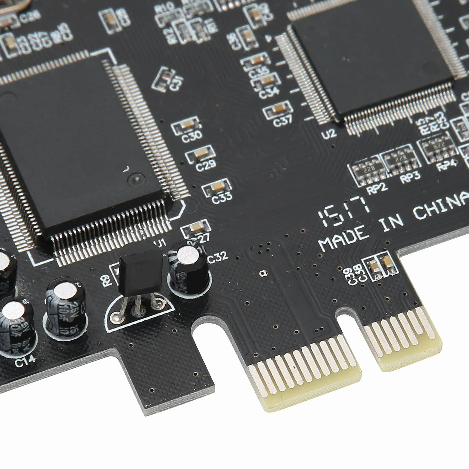 Karta Dźwiękowa PCIe, Wewnętrzna Karta Dźwiękowa 5.1 dla PC 7/Vista/XP 32/64-bit z Uchwytem Niskoprofilowym, Karta Dźwiękowa 3D Stereo PCI-e