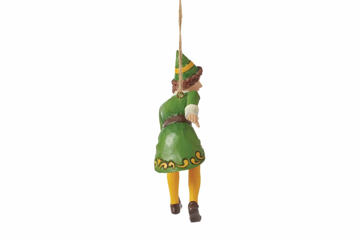 Jim Shore Buddy Elf Crouching Ho wisząca ozdoba