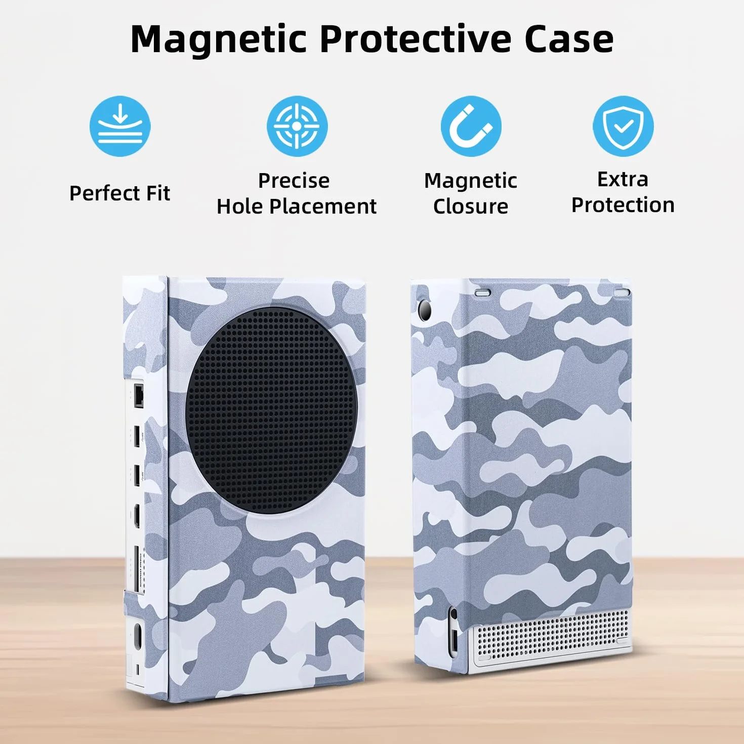 Mcbazel Magnetyczne etui Smart Wraps etui ochronne osłona osłona Case do Xbox Series S