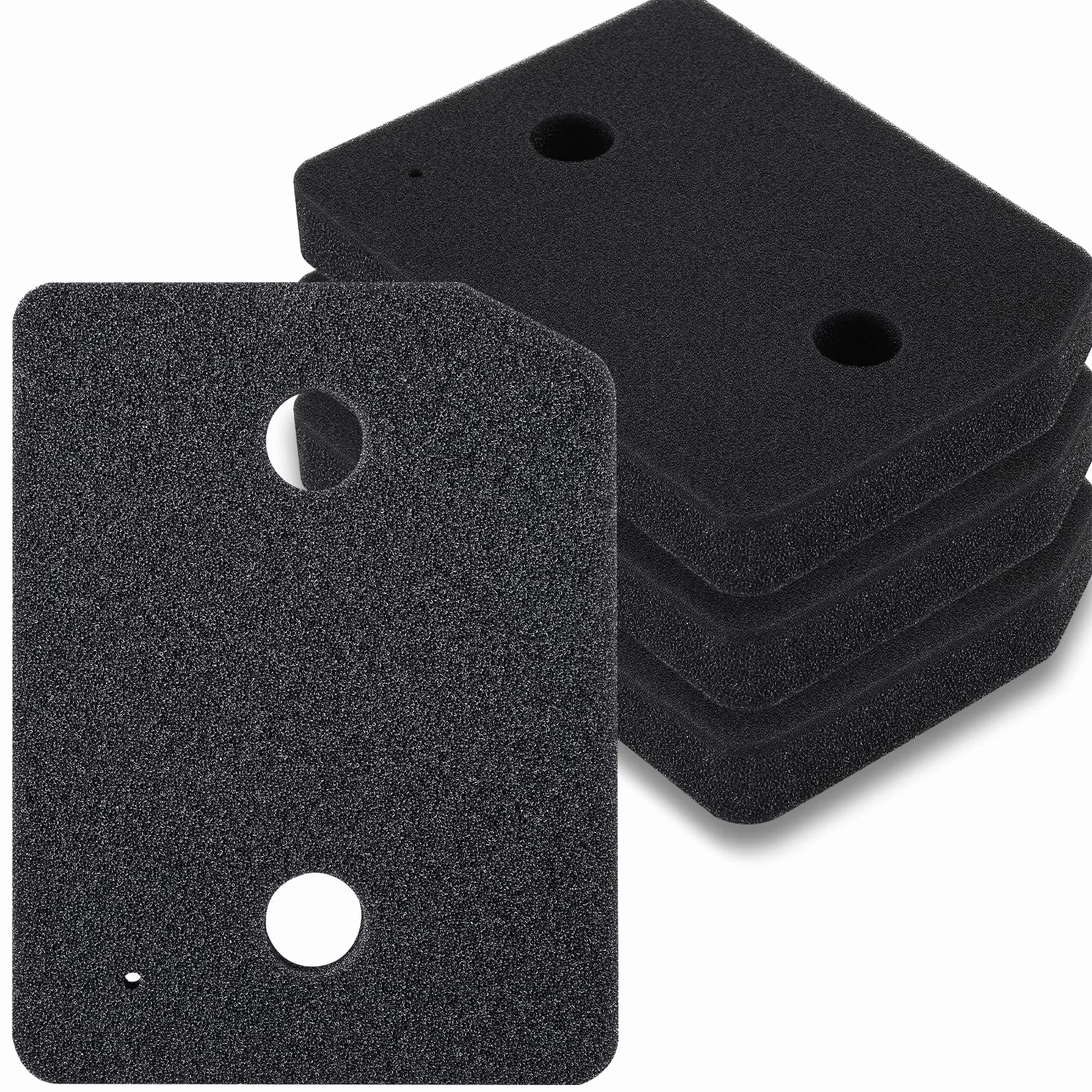 4 sztuki filtrów 9164761 do suszarki Miele T1 Seria z pompą ciepła, filtr drobny/gruby 207 x 157 x 30mm do dna suszarki do prania
