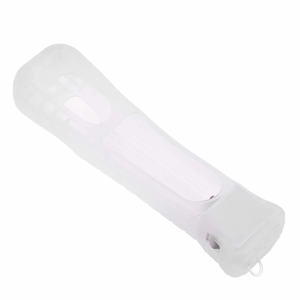 ciciglow Motion Plus Adapter do , Adapter czujnika ruchu Plus + etui, miękki silikon, Plug & Play, do zdalnego sterowania (biały)