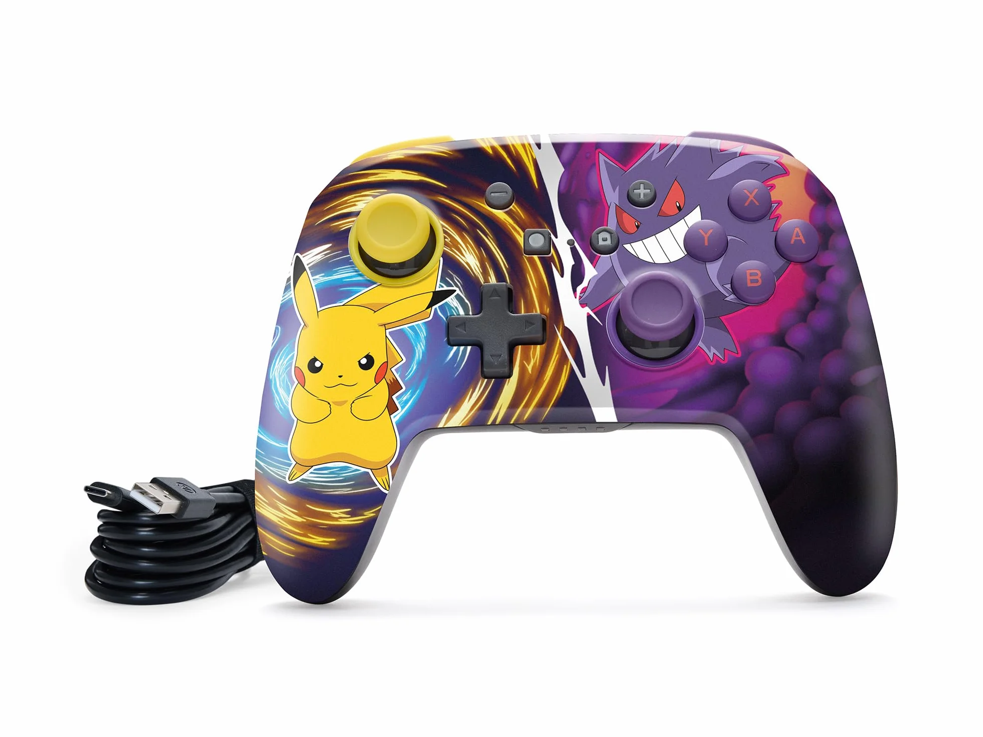 PowerA Enhanced Wireless Controller for Nintendo Switch Pikachu vs. Gengar