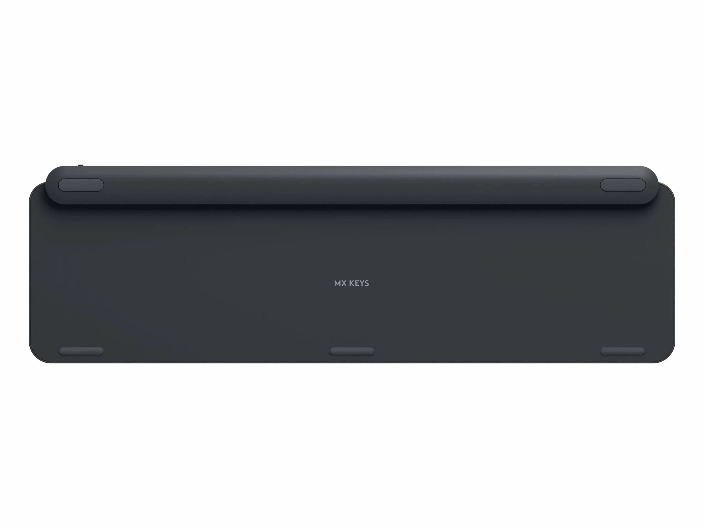 Logitech MX Keys bezprzewodowa klawiatura, odbiornik Bluetooth i USB, złącze USB-C, czas pracy baterii 5 miesięcy, funkcja Easy-Switch, podświetlenie przycisków, PC/Mac, układ skandynawski - grafitowy