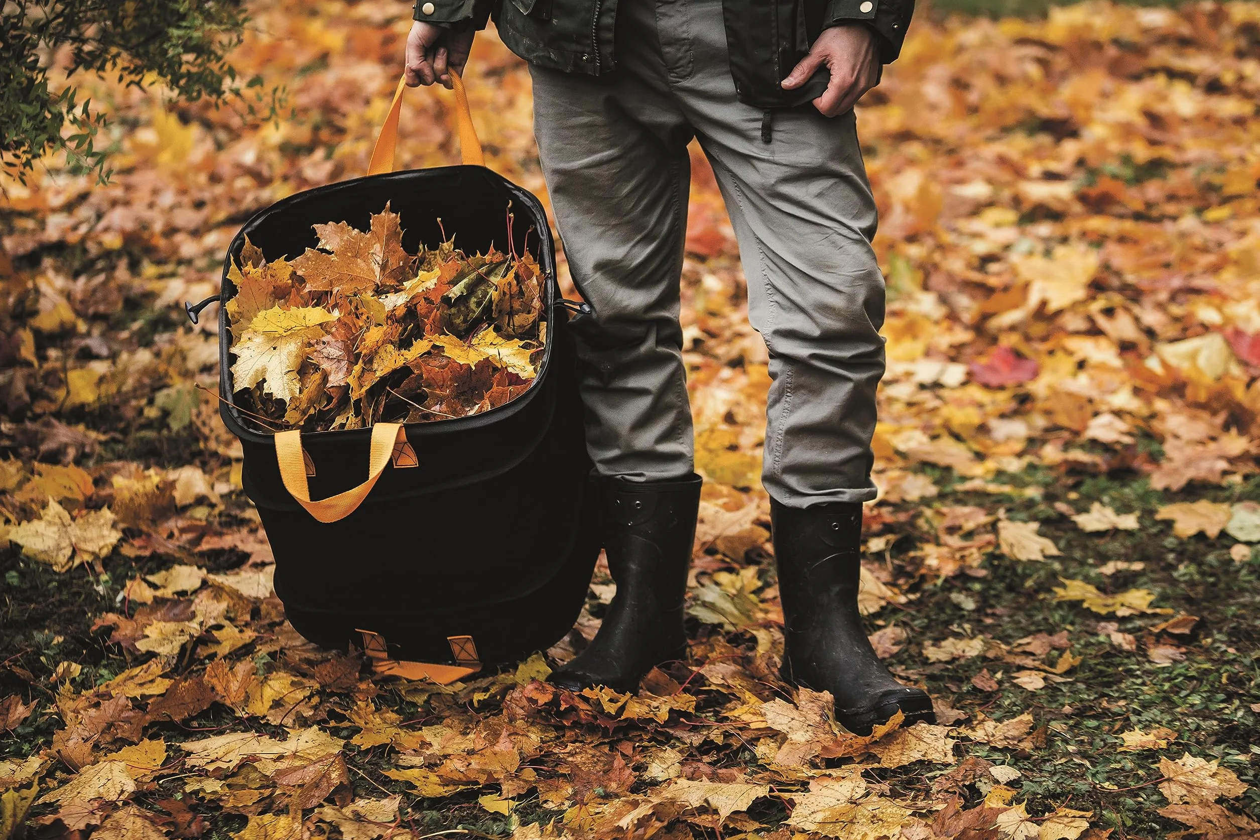 Fiskars Kosz ogrodowy PopUp składany 73 L 46 cm