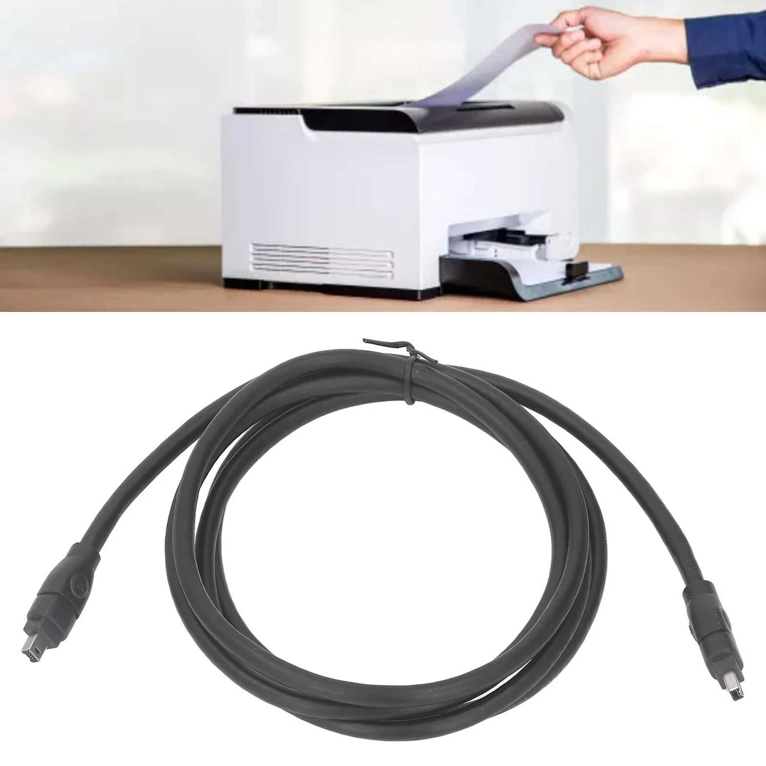 4-pinowy Męski na 4-pinowy Męski Kabel Firewire DV IEEE1394, 5,9FT IEEE1394 Firewire, Kabel Fire Wire 4-pinowy na 4-pinowy Męski na Męski Kabel DV, 4-pinowy Męski na 4-pinowy