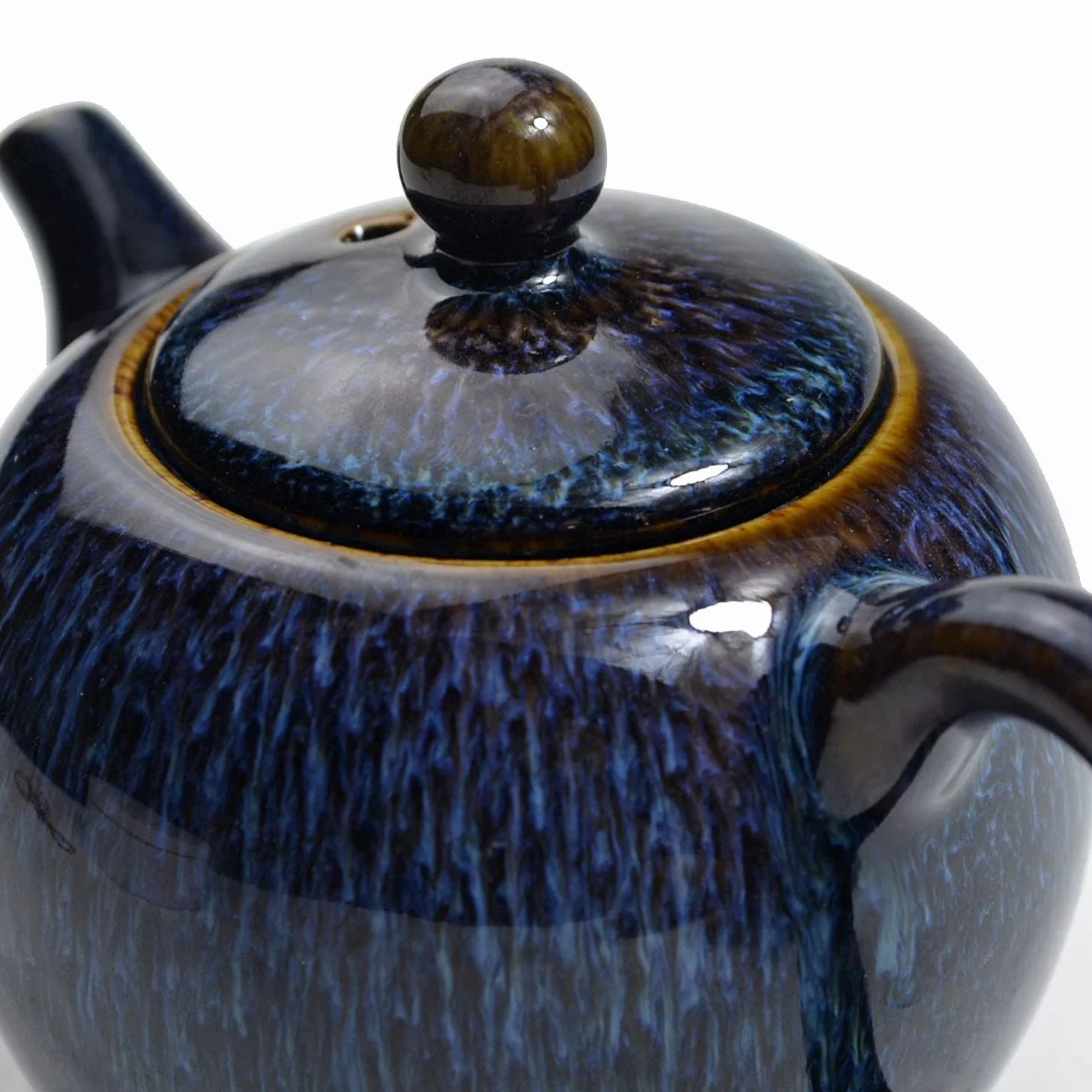 Porcelanowy czajniczek 255 g chiński tradycyjny rzemiosło kolorowa glazura ceramiczny dzbanek do herbaty Gongfu zestaw do herbaty