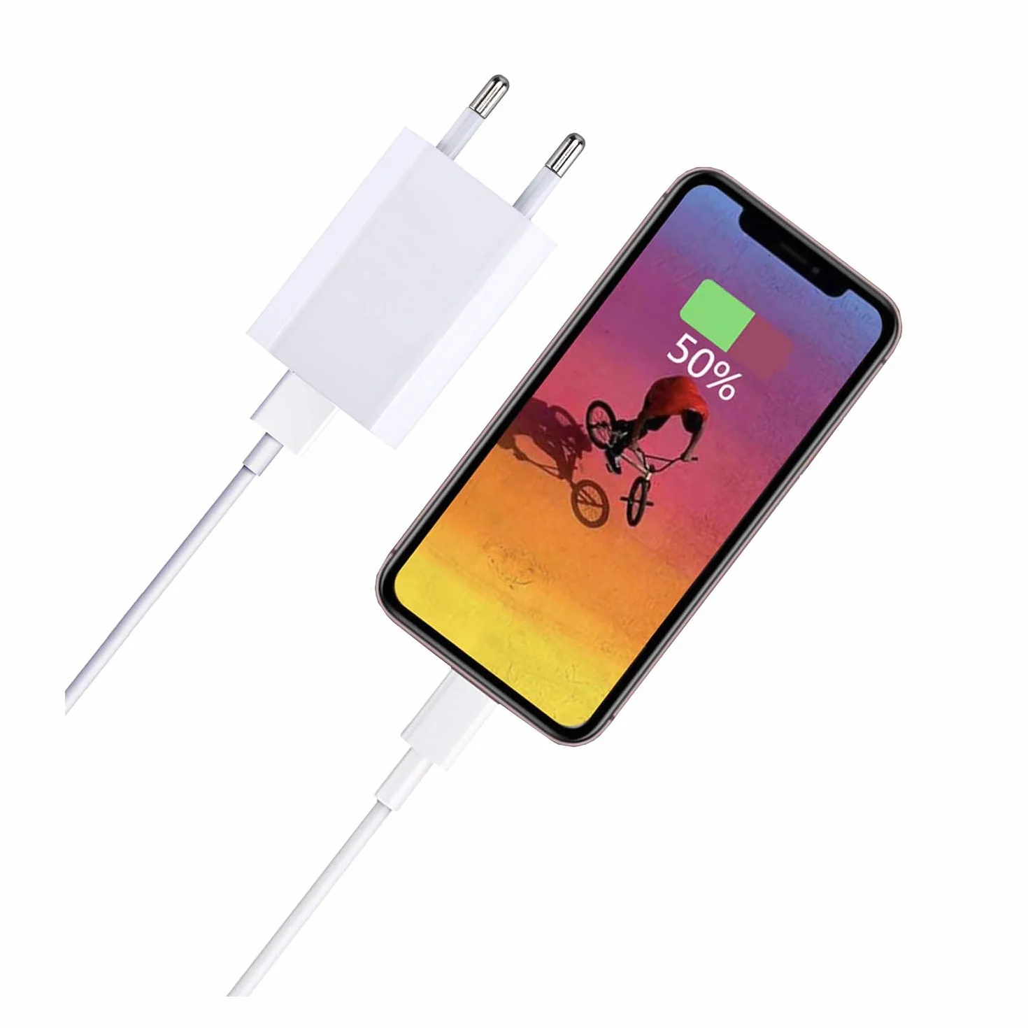 Ładowarka USB, zasilacz sieciowy, wtyczka USB do ładowania telefonu komórkowego, inteligentnego zegarka, tabletu