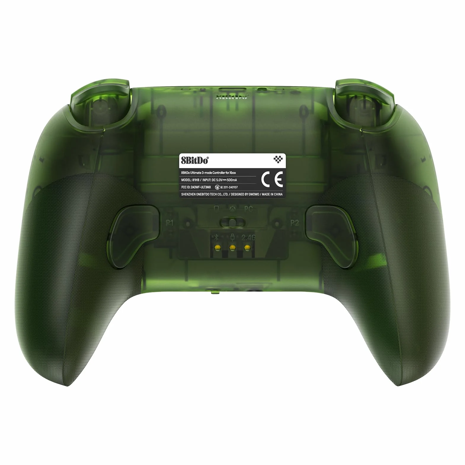 8Bitdo Ultimate 3-Mode Controller, Hall Effect Joysticks, Pro Back Buttons, Wired Only for Xbox Series X|S & Xbox One, Compatibility with Apple, Windows & Android, Officially Licensed (Jade)