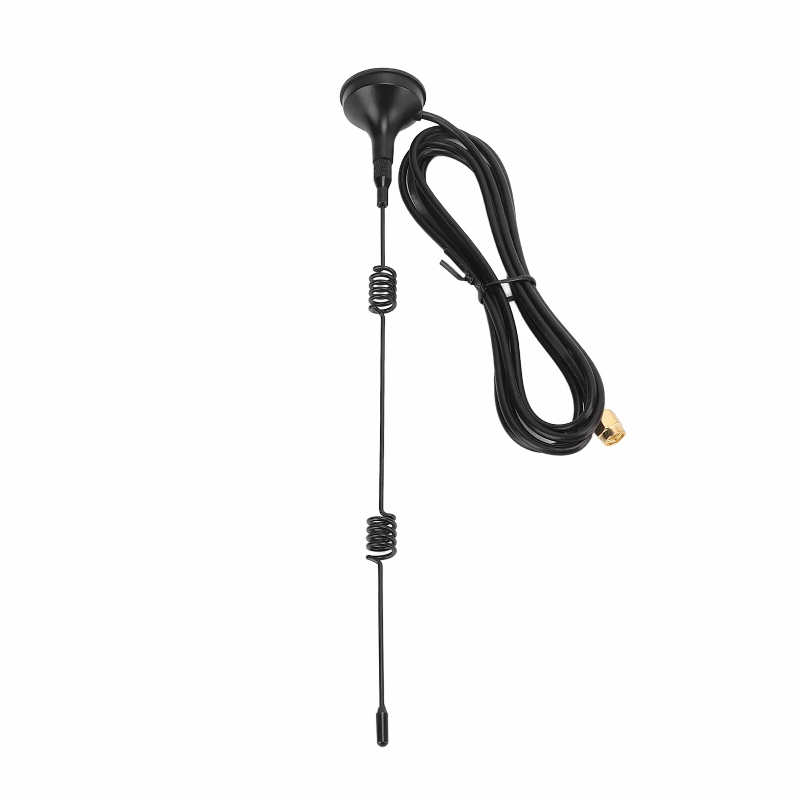 Garosa Antena WiFi 2.4G z Podstawą Magnetyczną, Antena Sprężynowa z Męskim Złączem SMA, Wysoki Zysk do Komputera Stacjonarnego PCI PCIe