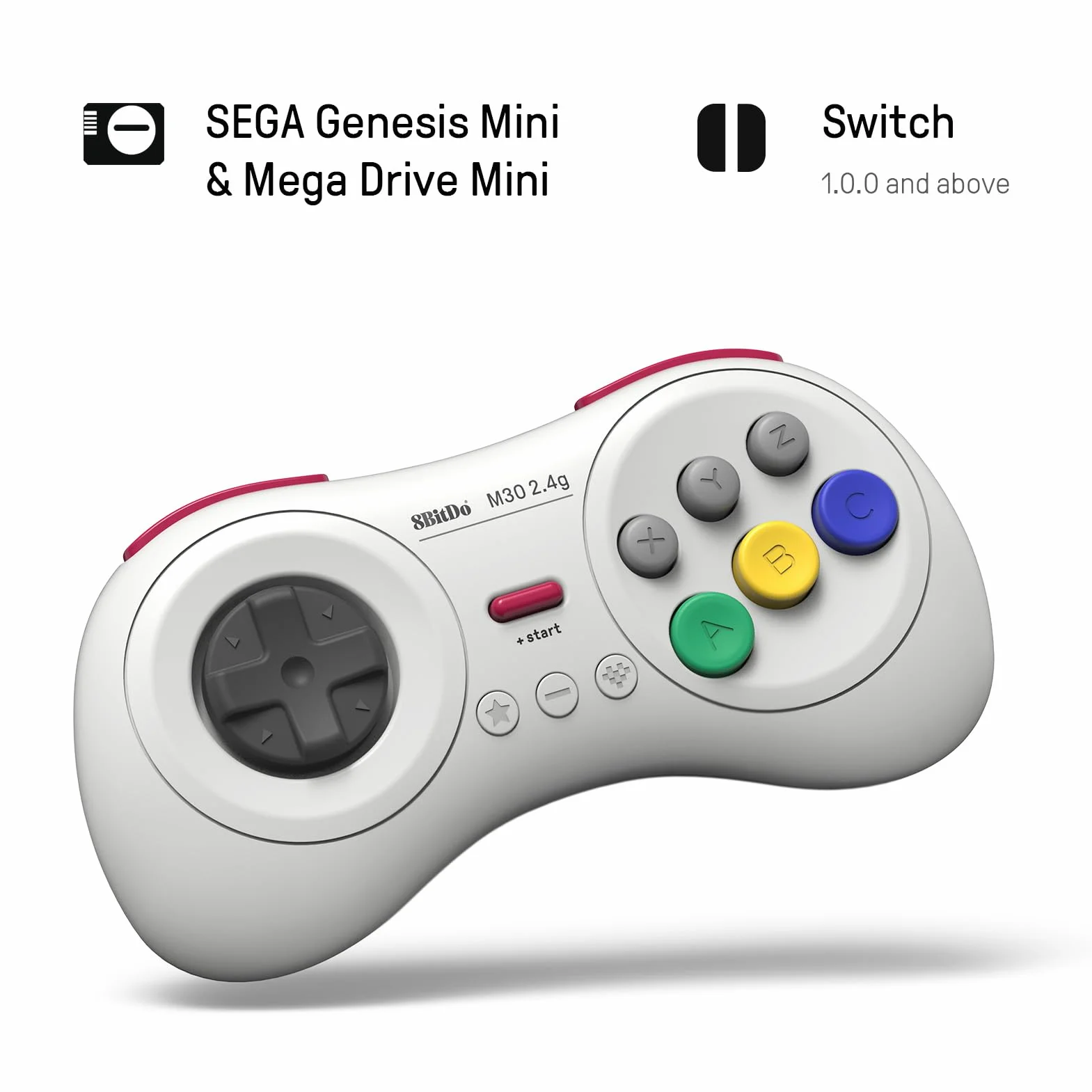 8Bitdo M30 2.4G bezprzewodowy gamepad do Nintendo Switch