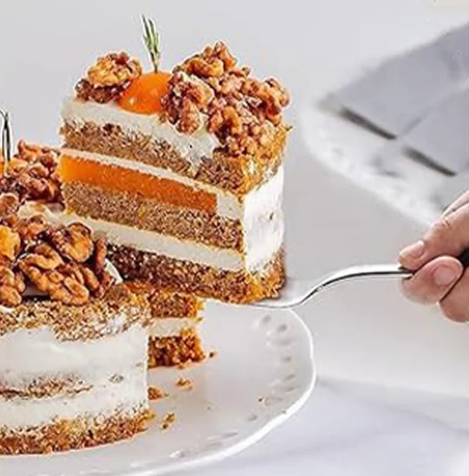 Łopata do ciasta, srebrny nóż do ciasta, łopatka do ciasta, szufelka do ciasta, szufelka do ciasta, na wesele zawiera nóż do ciasta i łopatkę do ciasta, 2 sztuki, srebrny