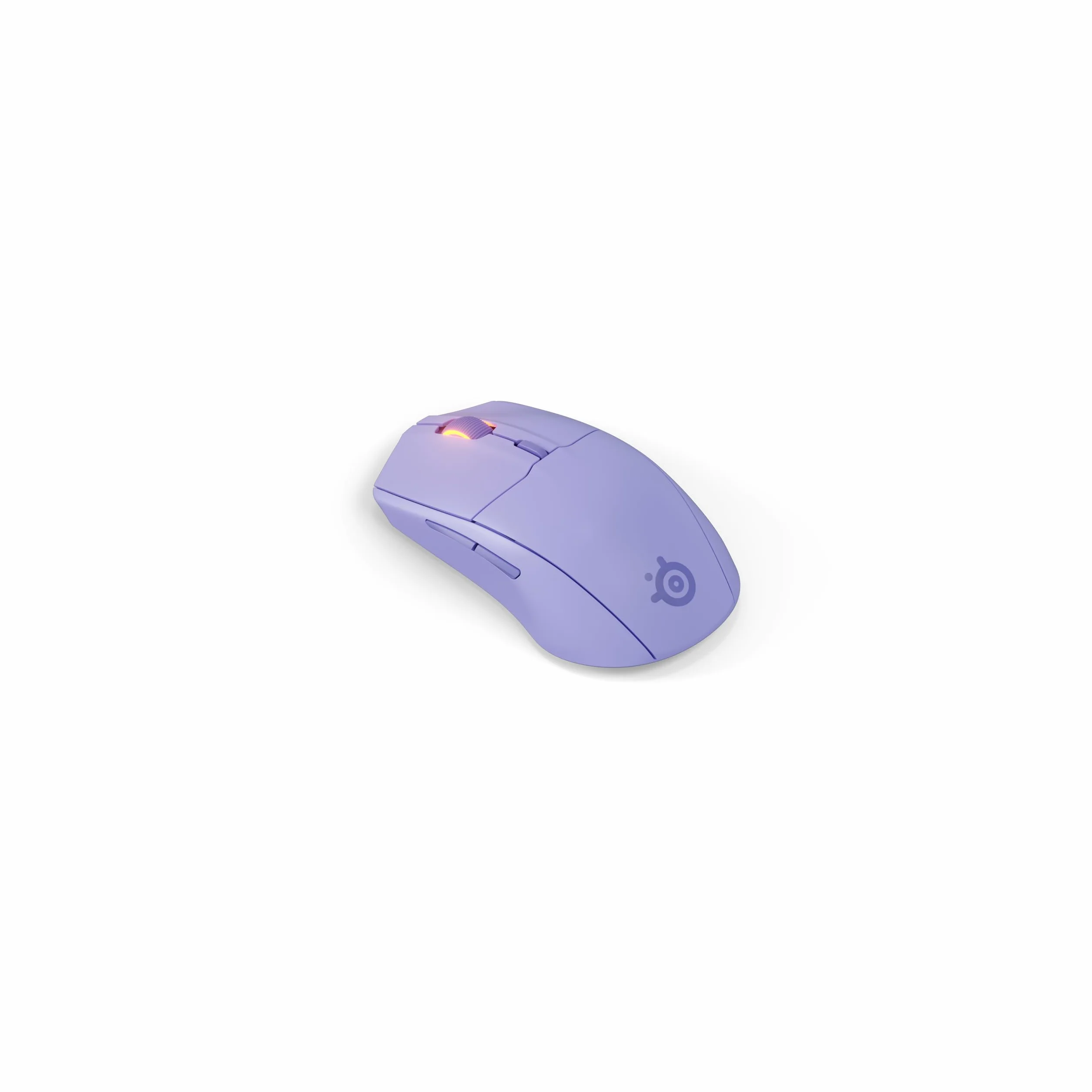 SteelSeries Rival 3 Wireless Gen 2 mysz do gier 2,4 GHz Bluetooth TrueMove Air 18000 DPI 60M kliknięć PTFE Lavendowy