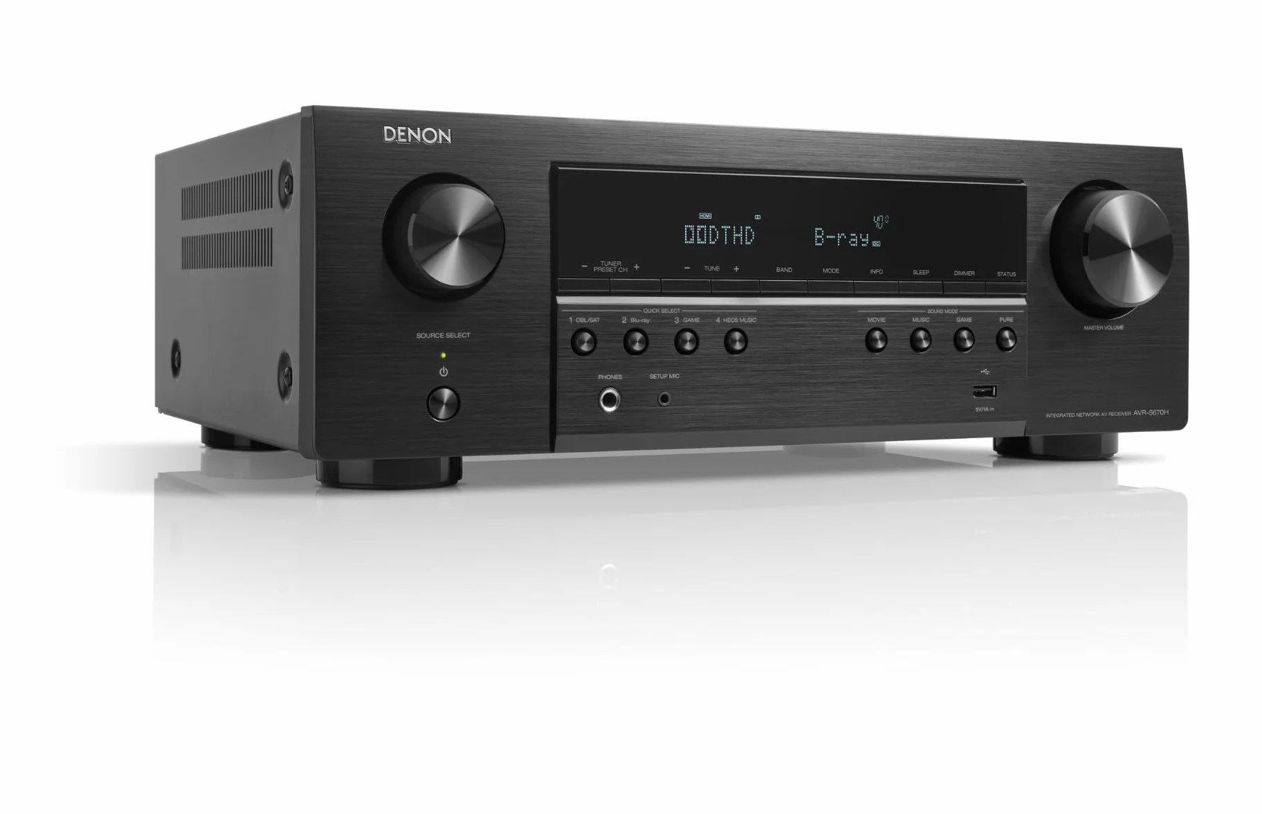 Deno AVR-S 670H 5.2 AV-Receiver bk