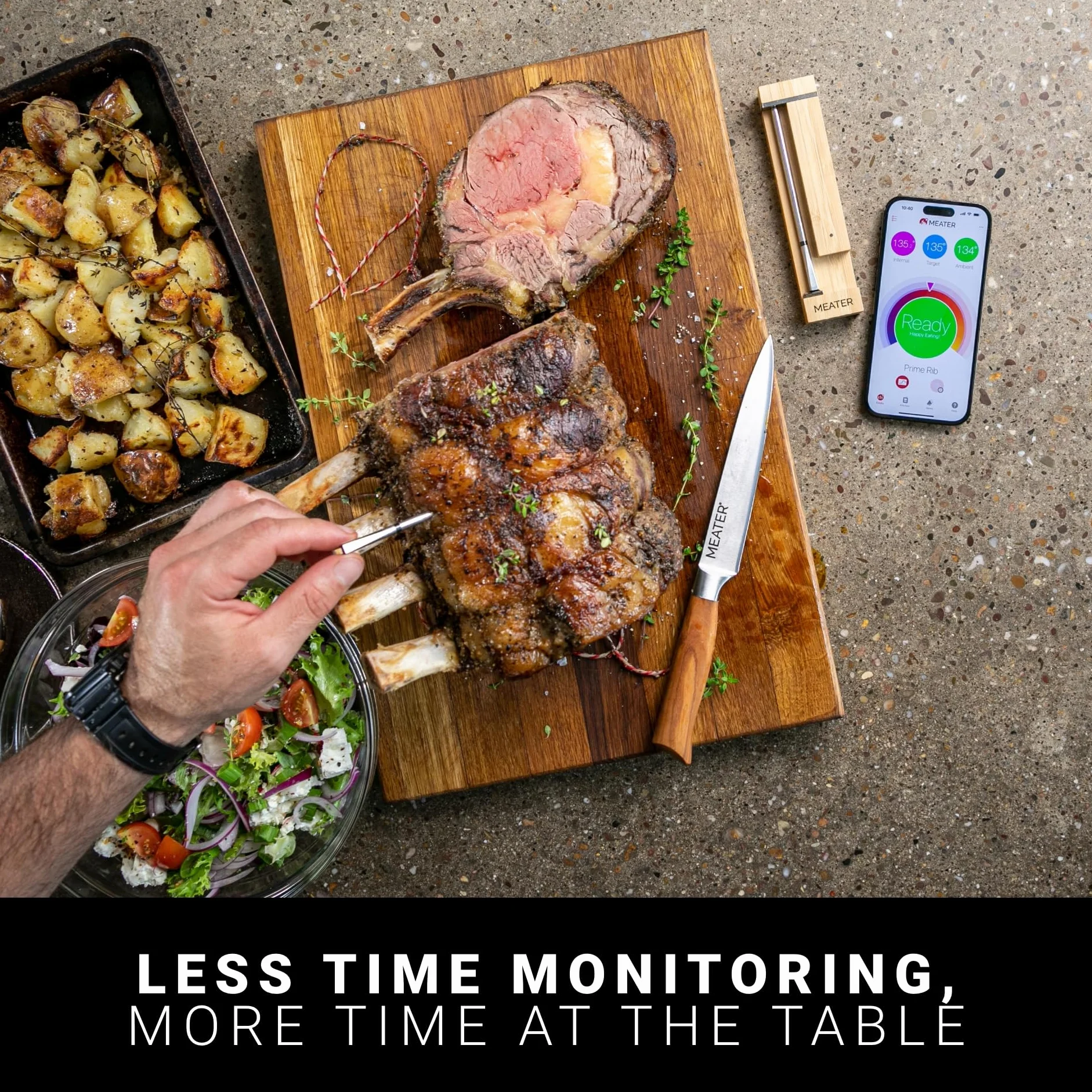 MEATER Pro 2 Plus inteligentny termometr do mięsa 550°C wodoodporny technologia multisensoryczna
