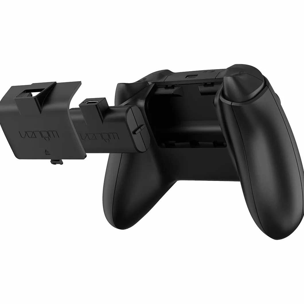 Venom High Capacity 1100mAh Rechargeable Battery Twin Pack - Black (Xbox Series X & S/Xbox One)