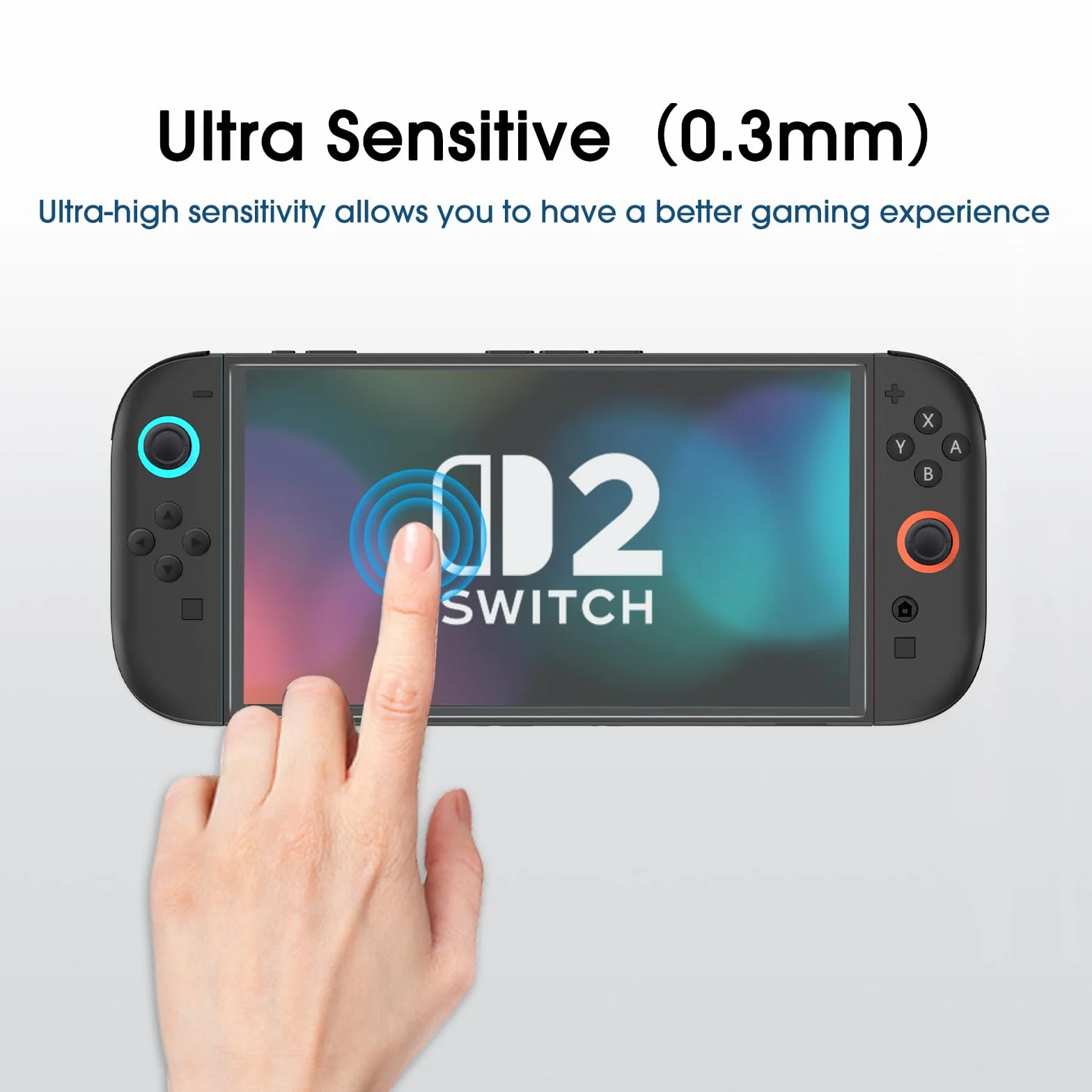 amFilm Auto-Alignment OneTouch do Nintendo Switch 2 2025, matowa ochrona wyświetlacza, szkło hartowane, instalacja w 30 sekund, bez pęcherzyków powietrza, nie oślepia, nie pozostawia śladów palców