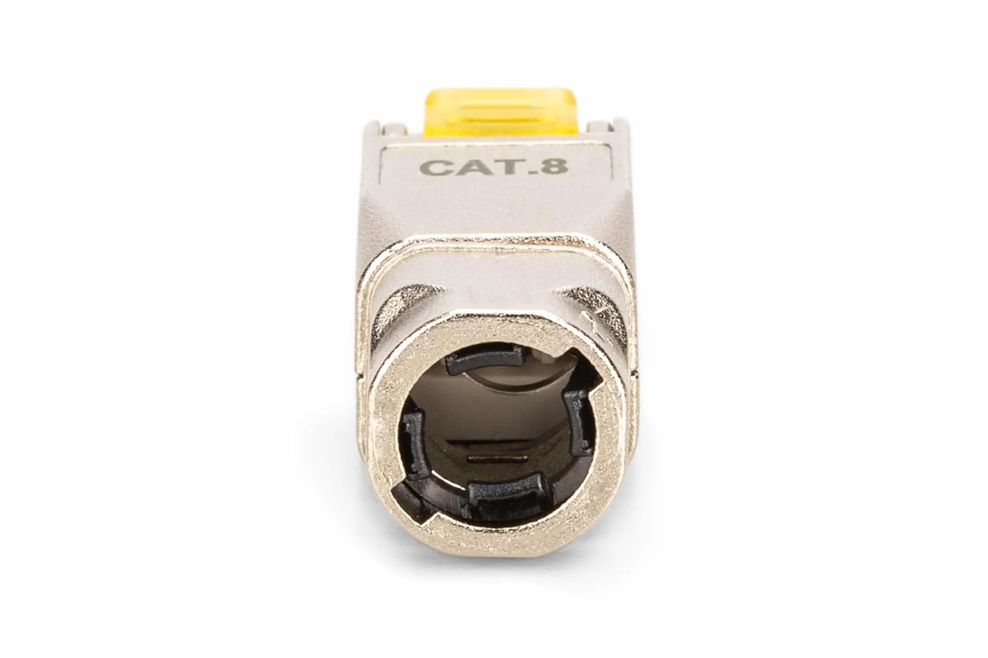 DIGITUS DN-93838 – złącze sieciowe Cat 8.1 – 1 sztuka – ekranowane 360° – złącze polowe RJ45 Cat-8.1 – instalacja bez użycia narzędzi – 2000 MHz – 25/40GBase-T – 40 Gb/s – AWG 26/7 do AWG 22/1