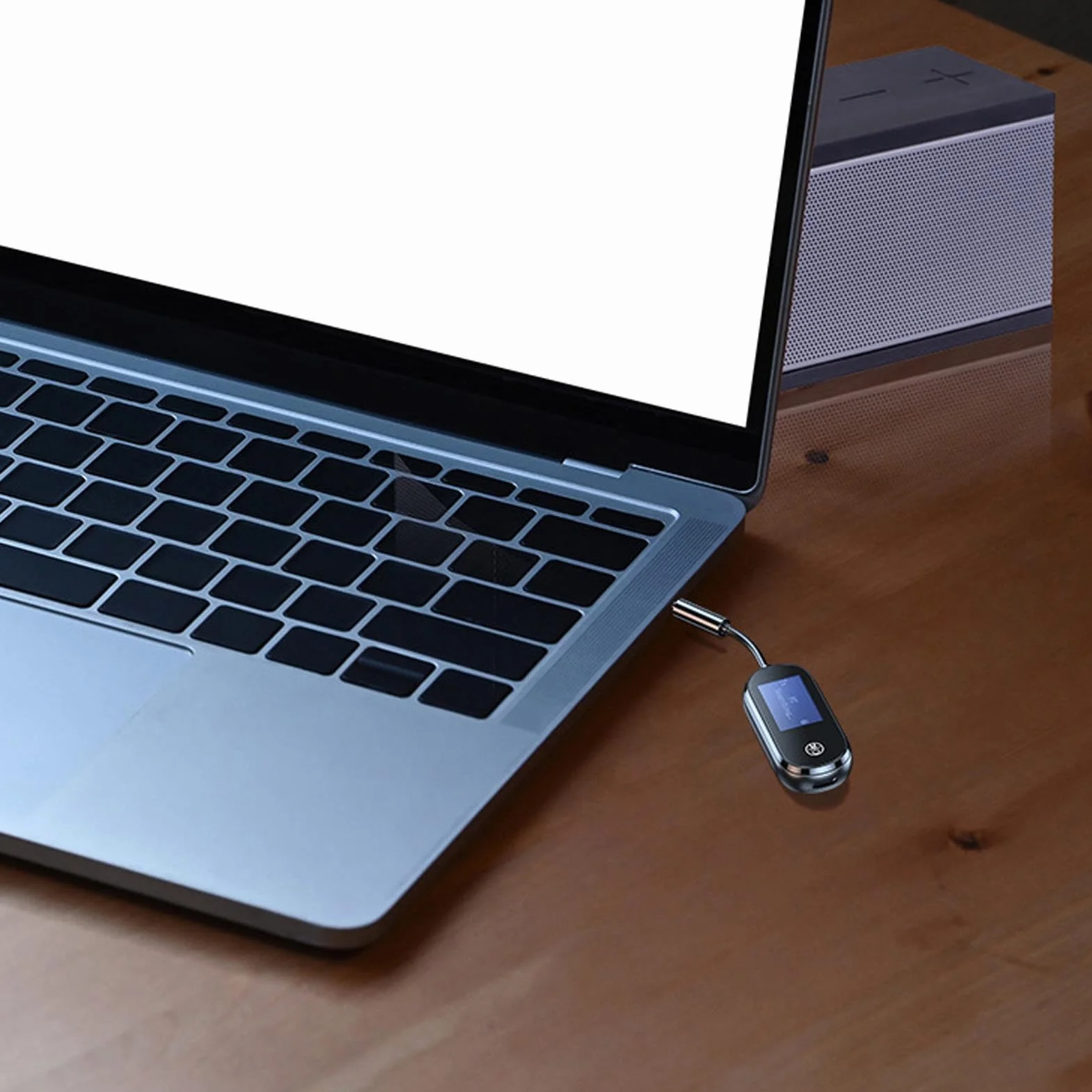 PUSOKEI Bluetooth 5.3 Odbiornik Nadajnika do Telewizji do Słuchawek Bezprzewodowych, Bezprzewodowy Adapter Odbiornika Audio 2 w 1 do Słuchawek PC TV