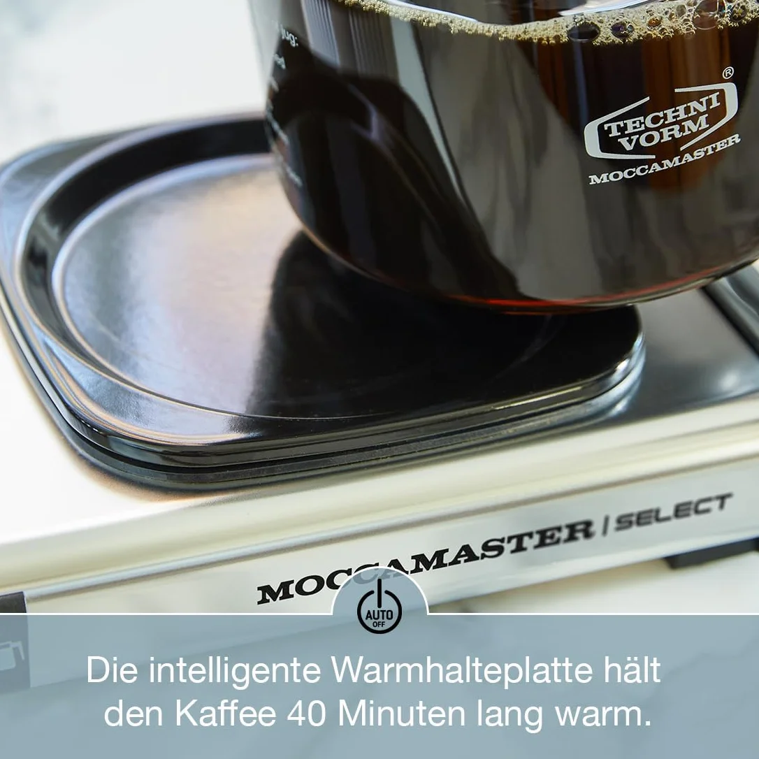 Moccamaster Ekspres do kawy z filtrem KBG Select, 1,25 l, 1520 W, żółta